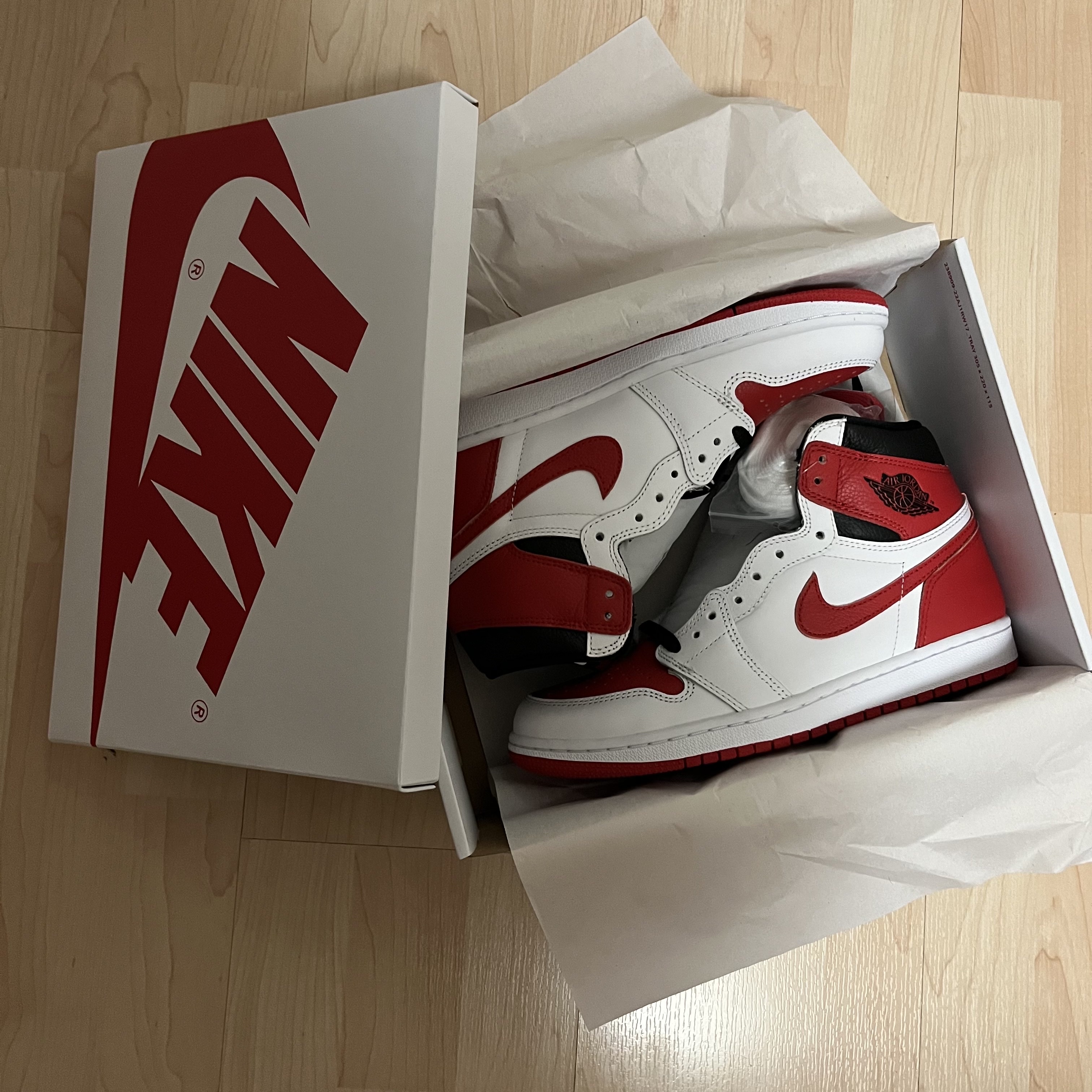 Jordan 1 Retro High OG Heritage 착용 스타일 - 1