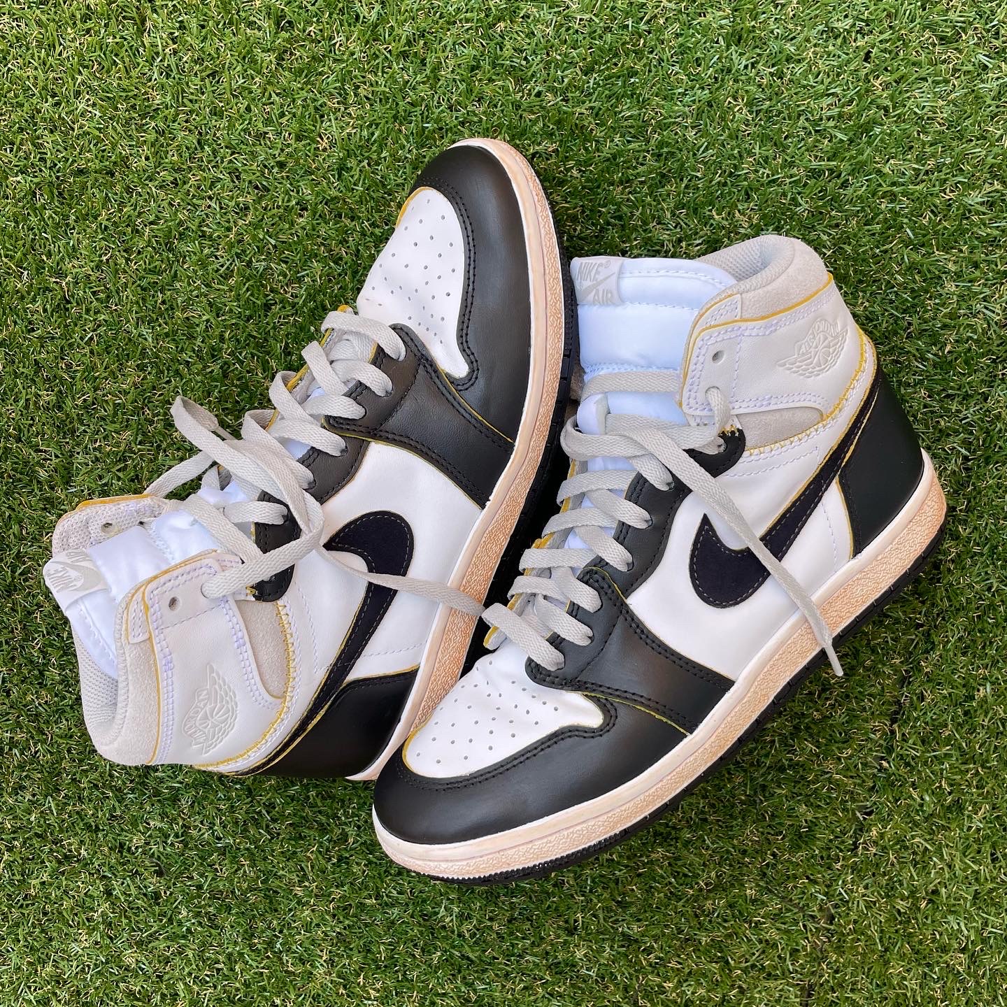 Jordan 1 High 85 Neutral Grey, Jordan 1 Retro High OG Black White 2014 착용 스타일