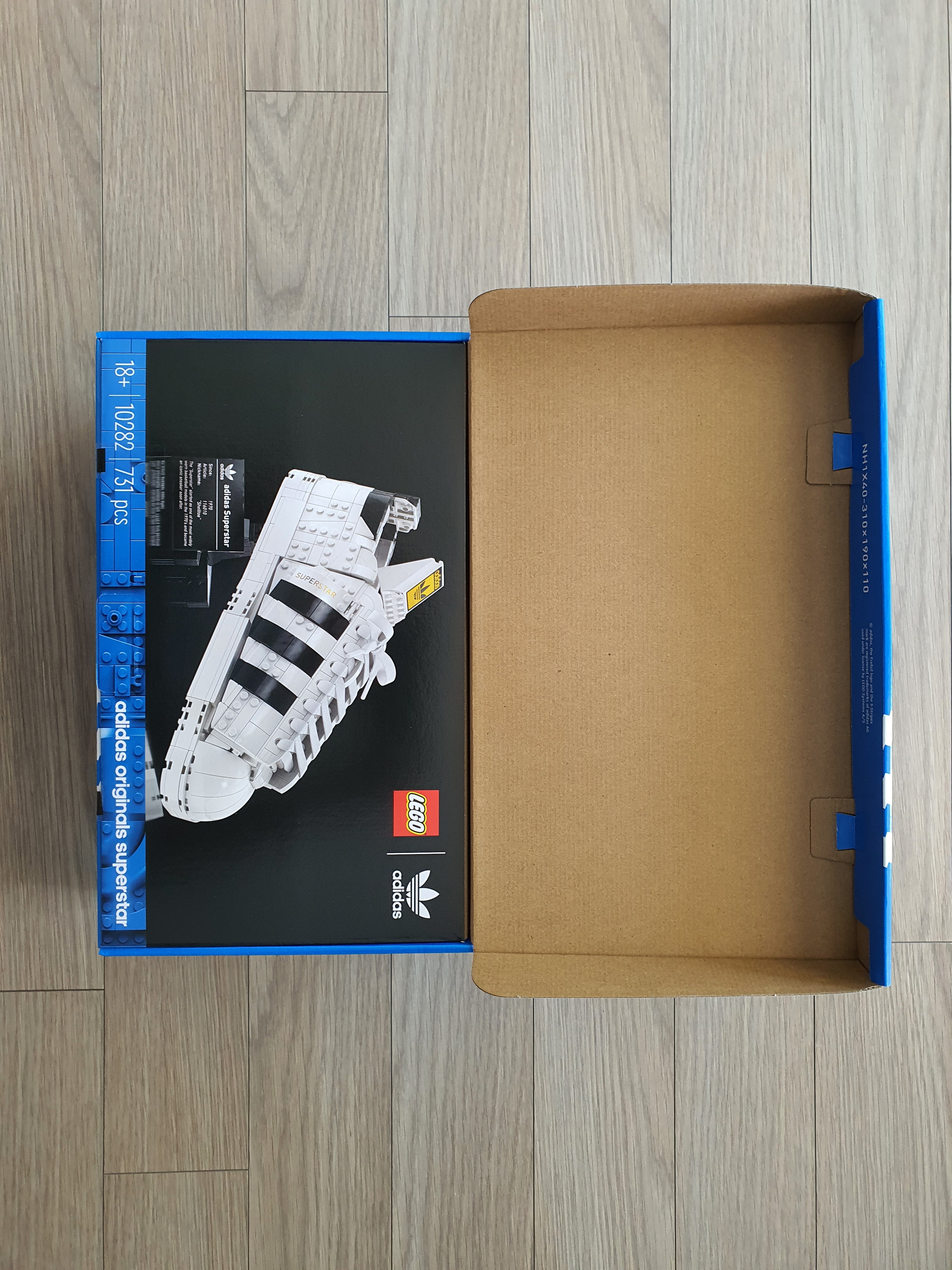 Lego Adidas Originals Superstar 착용 스타일 - 1