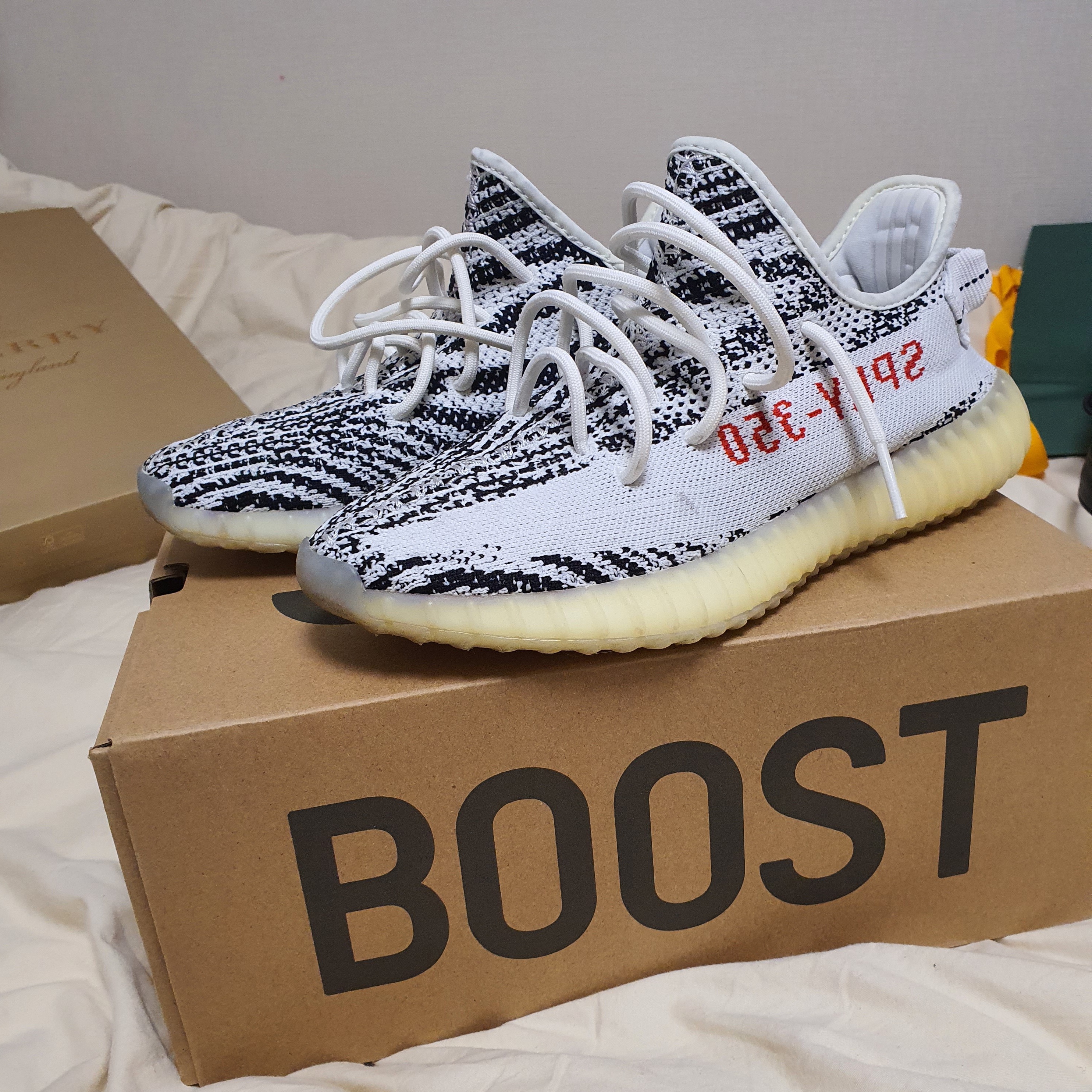Adidas Yeezy Boost 350 V2 Zebra 2017/2019/2020 착용 스타일