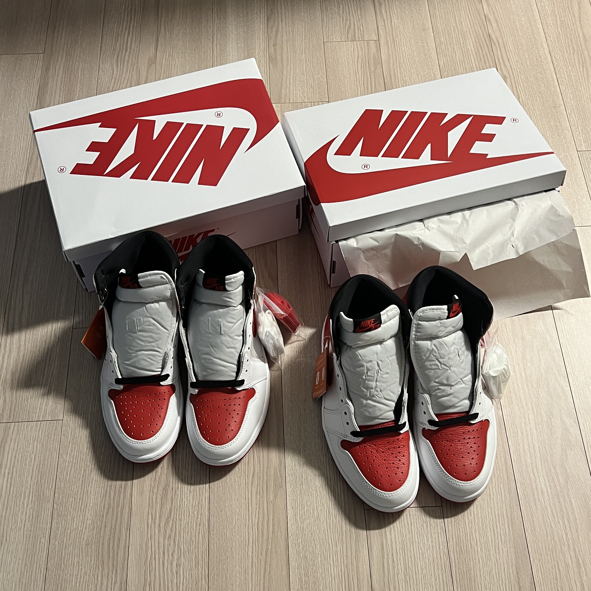 Jordan 1 Retro High OG Heritage 착용 스타일
