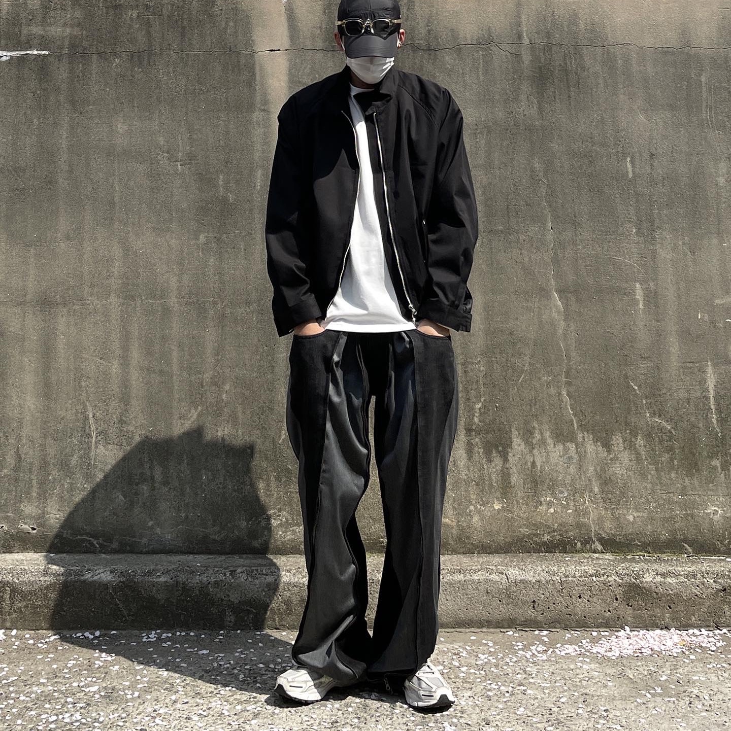 Nike x A-Cold-Wall Zoom Vomero 5 Sail 착용 스타일 - 2