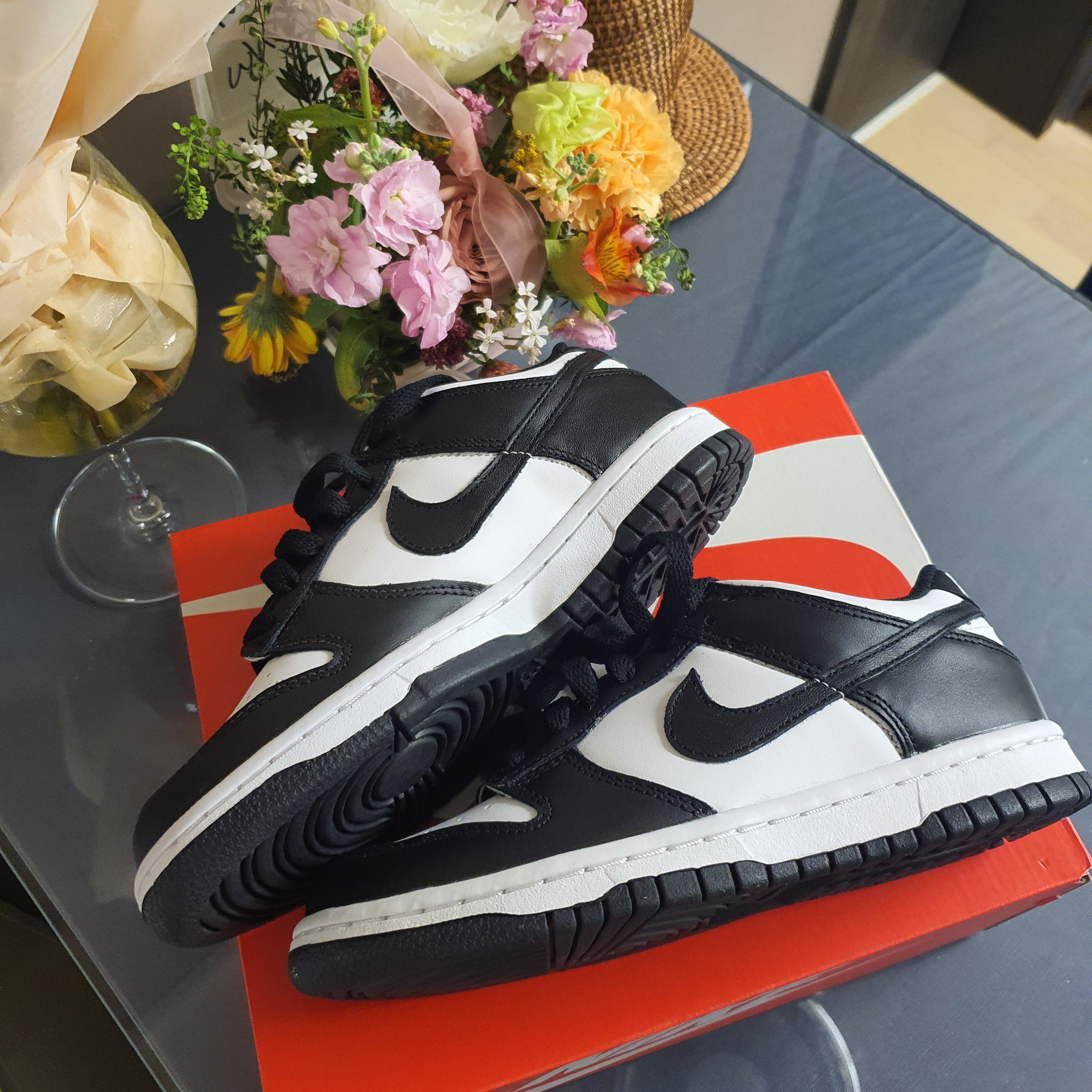 (GS) Nike Dunk Low Black 착용 스타일