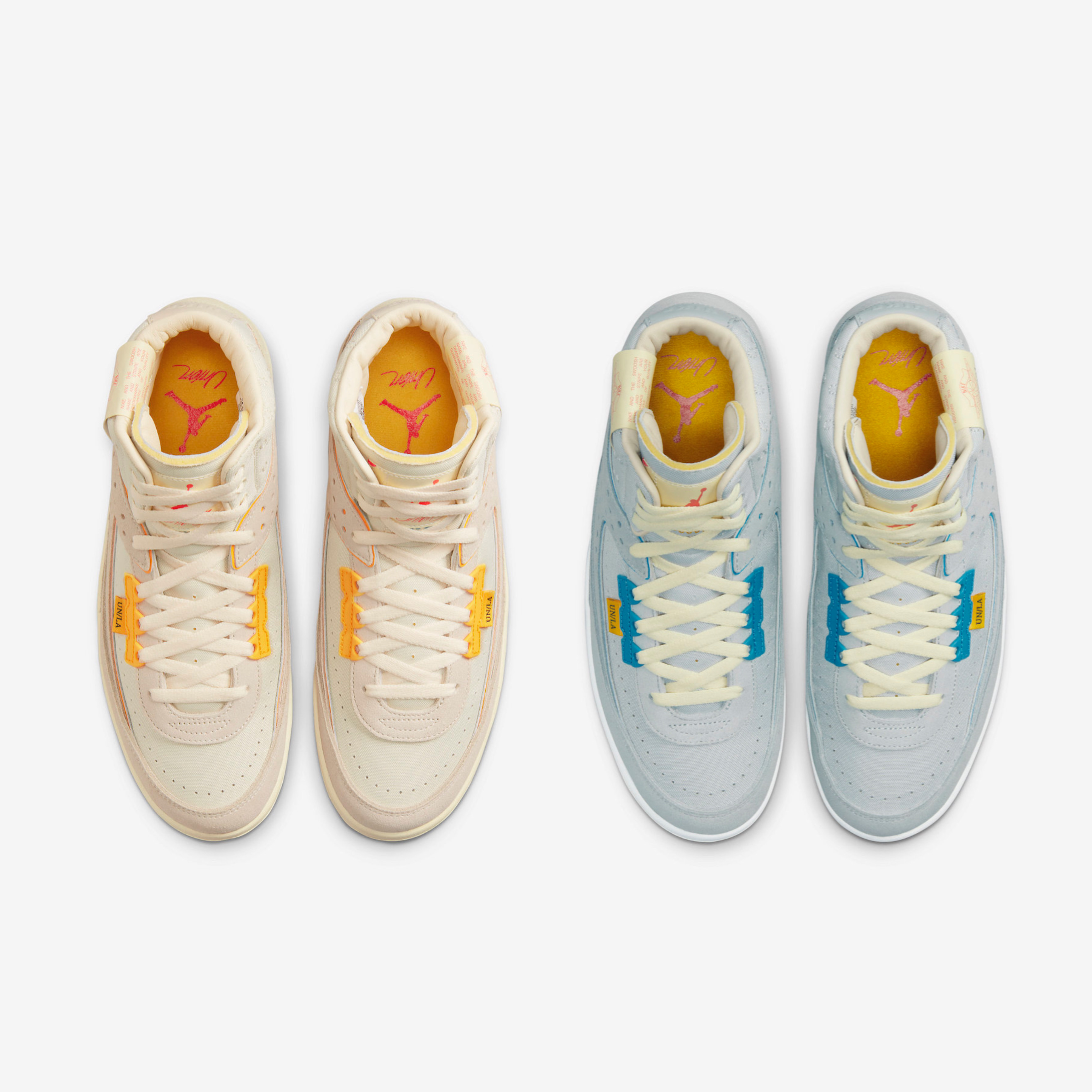 Jordan 2 x Union Retro SP Rattan, Jordan 2 x Union Retro SP Grey Fog 착용 스타일 - 3