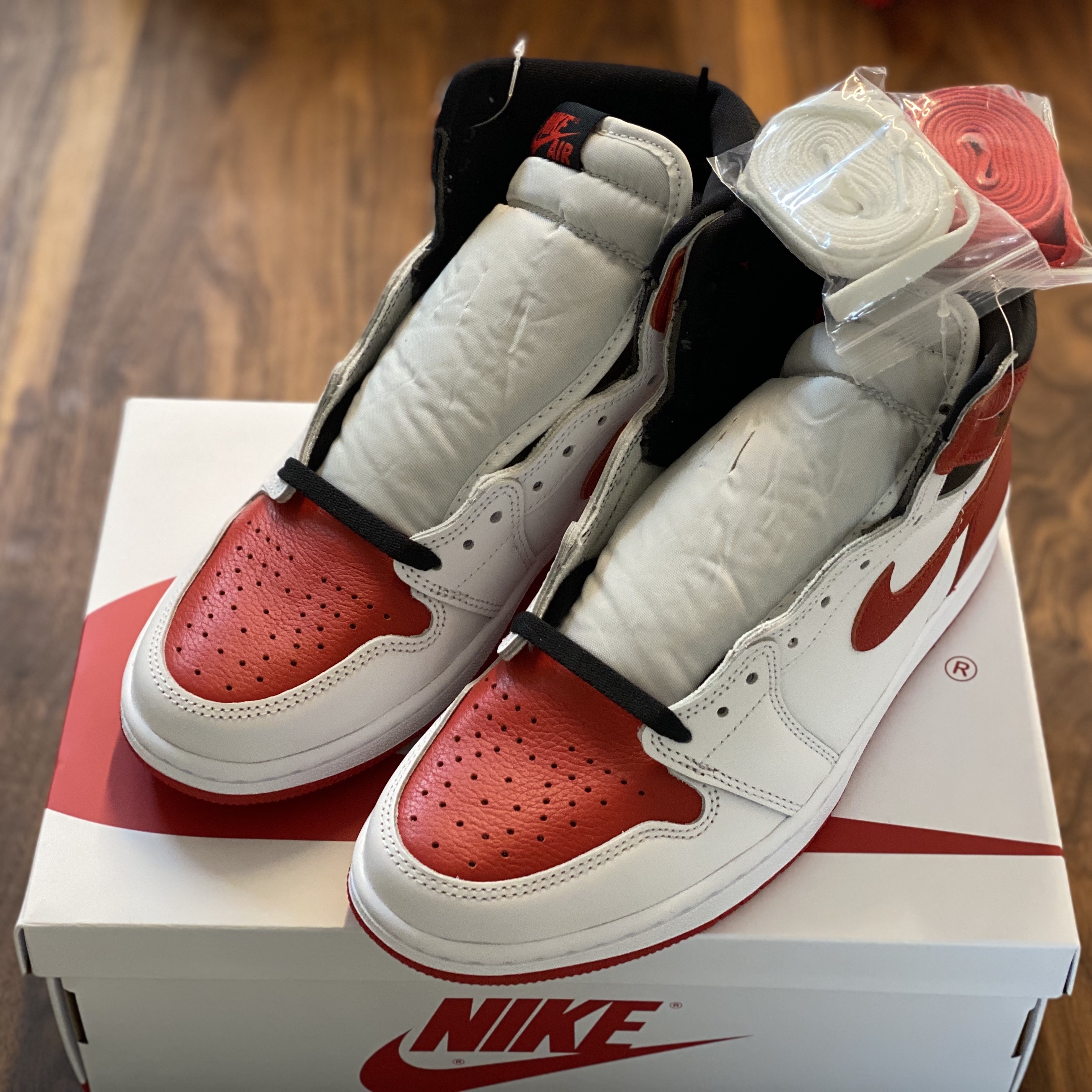 Jordan 1 Retro High OG Heritage 착용 스타일 - 1