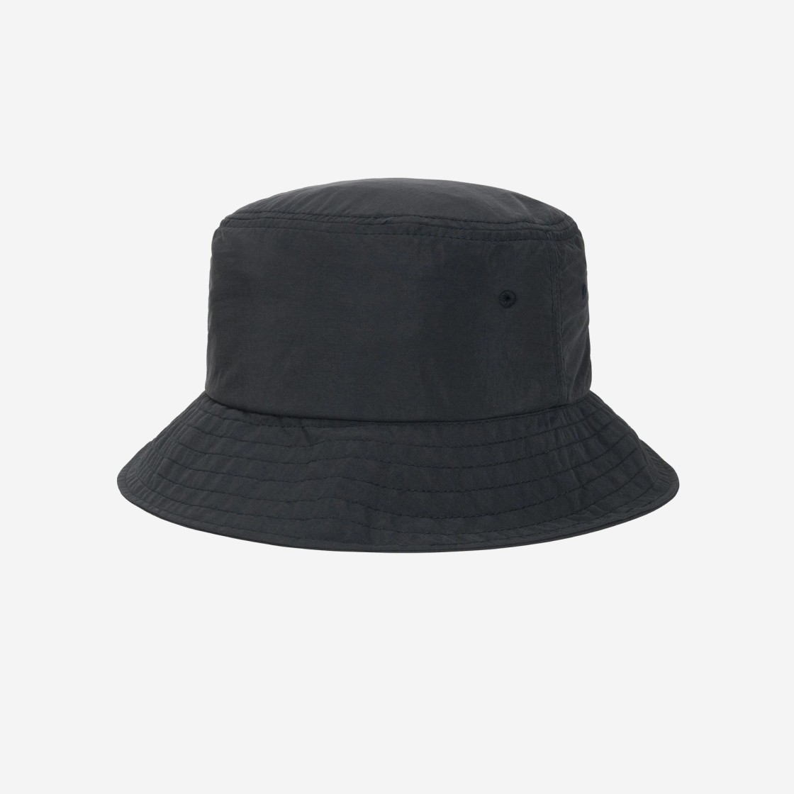 Stussy Peached Nylon Basic Bucket Hat Black 상세 이미지 2