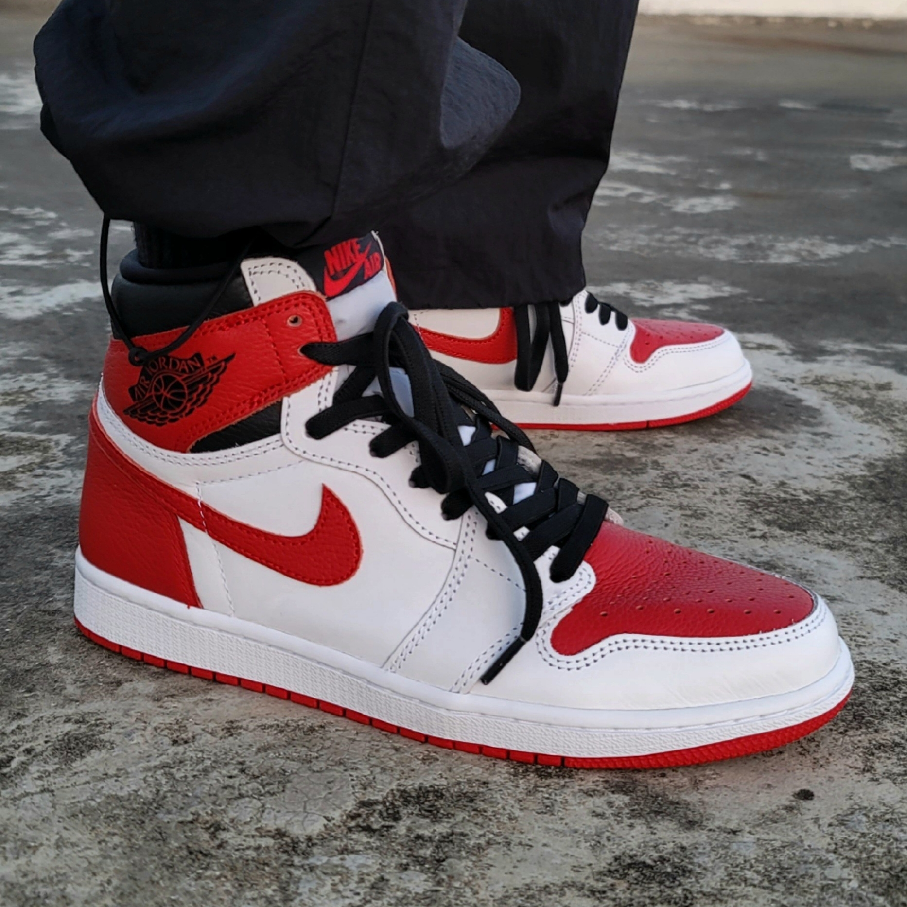 Jordan 1 Retro High OG Heritage 착용 스타일 - 2