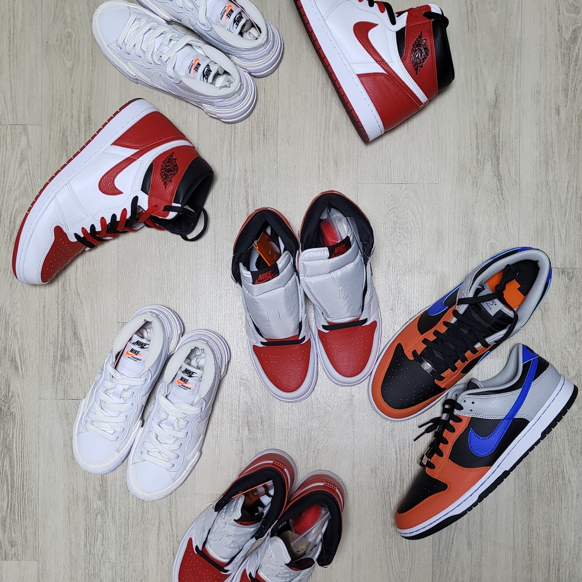 Jordan 1 Retro High OG Heritage, (GS) Jordan 1 Retro High OG Heritage 착용 스타일 - 2