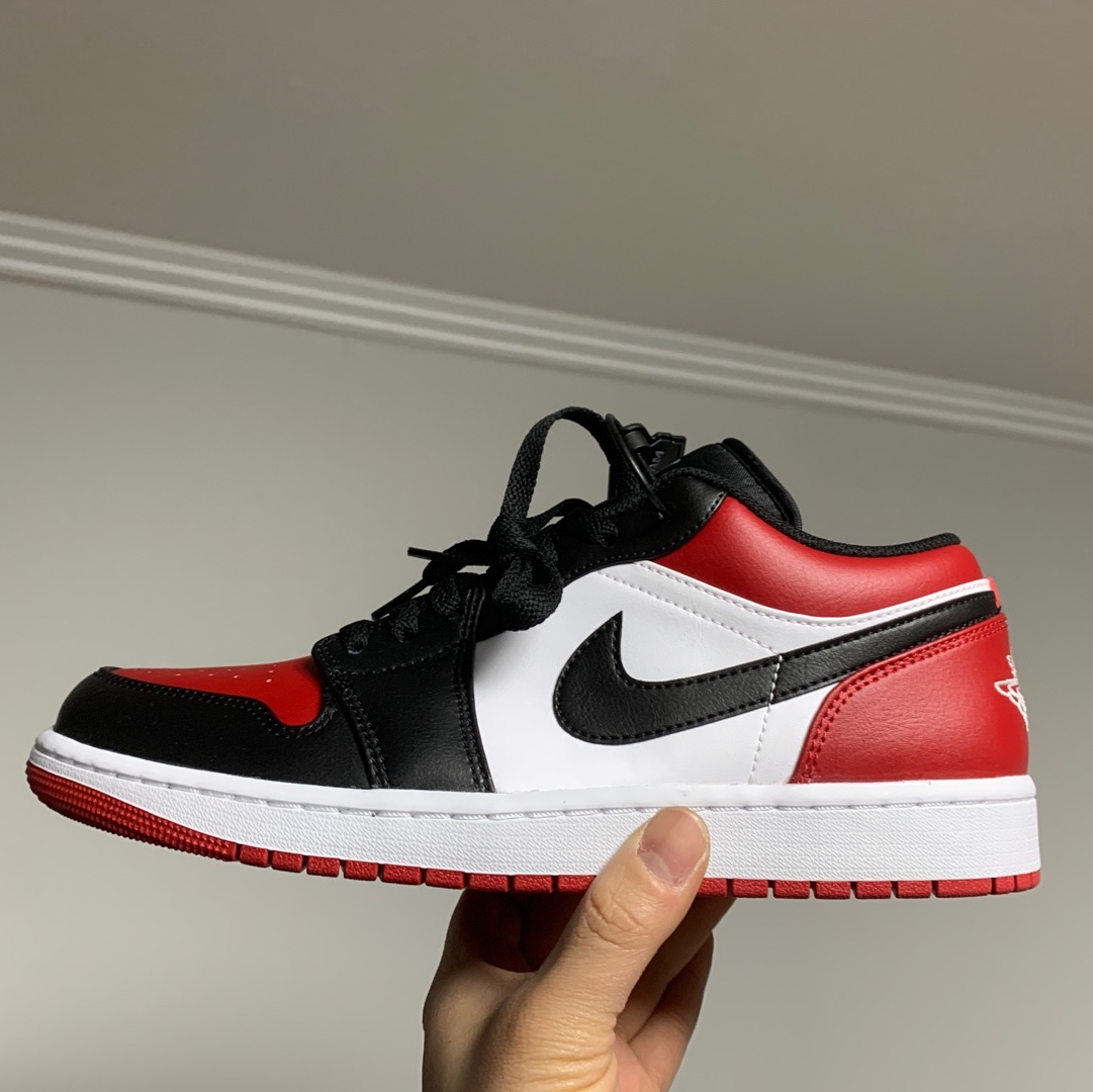 Jordan 1 Low Bred Toe 착용 스타일
