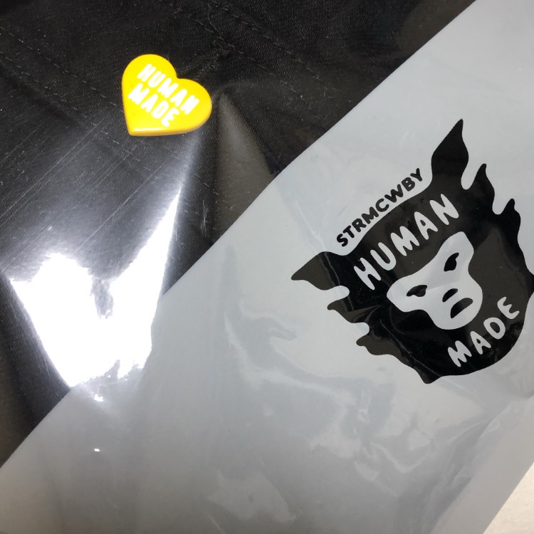 Human Made x A$AP Rocky Human Testing Denim Jacket Black 착용 스타일 - 3
