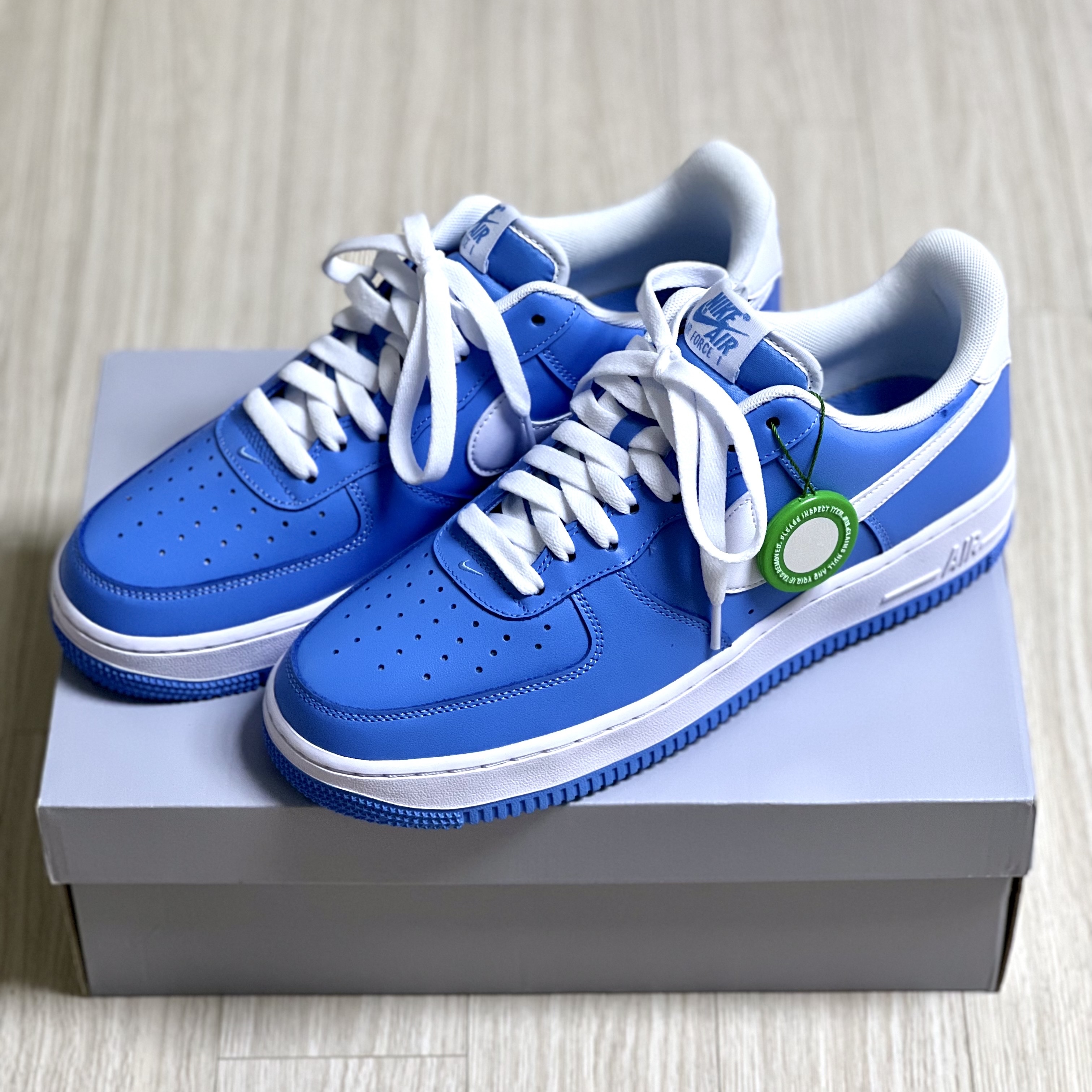 Nike Air Force 1 '07 Low University Blue 착용 스타일 - 5