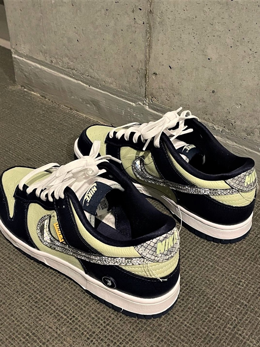 Nike x Union Dunk Low Passport Pack Pistachio 착용 스타일