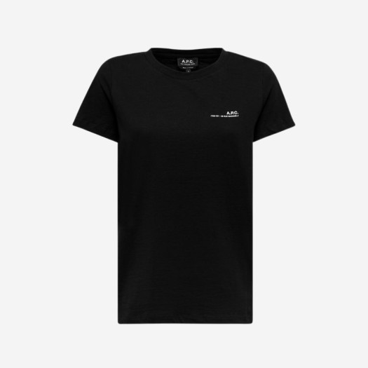 (W) 아페쎄 아이템 티셔츠 블랙