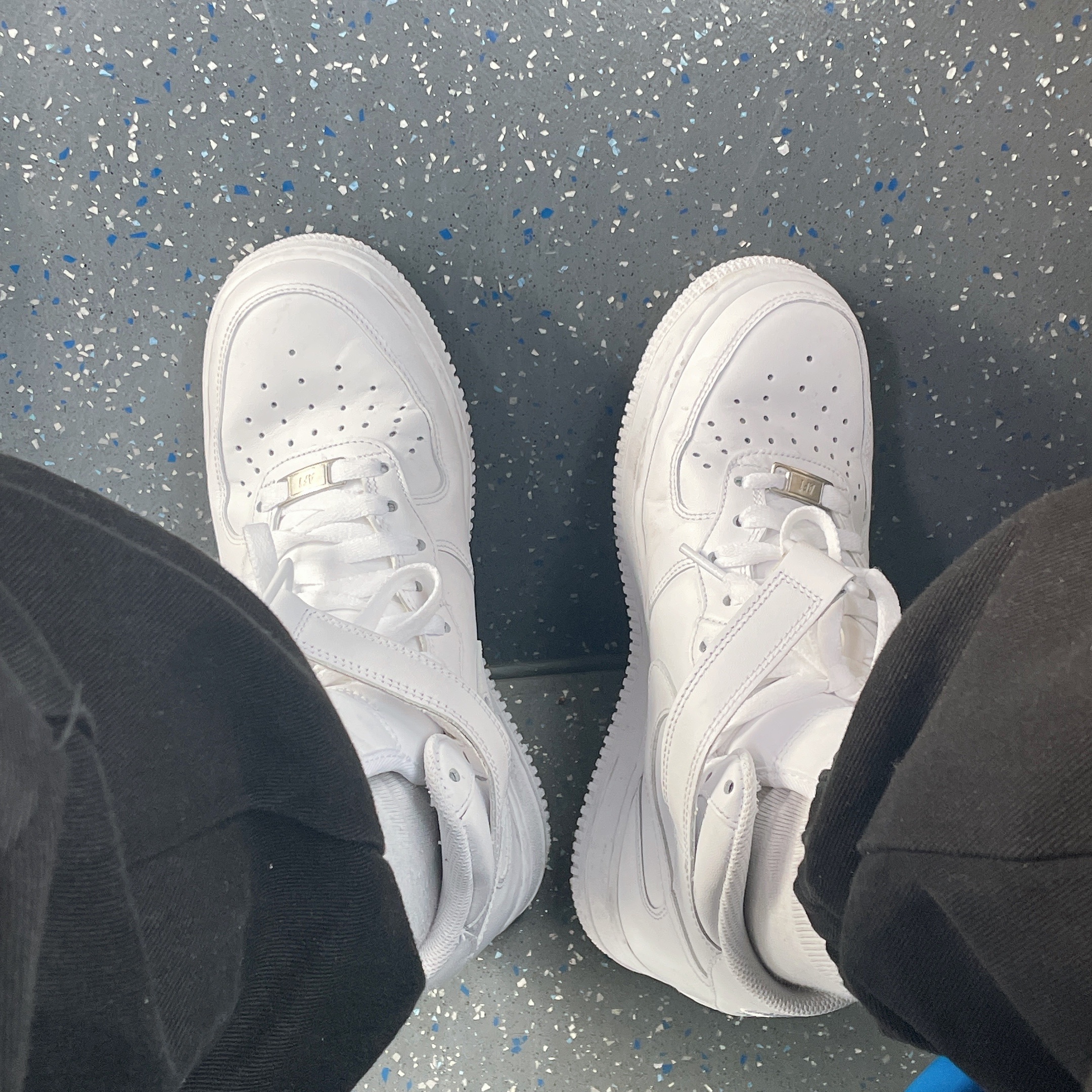 Nike Air Force 1 Mid '07 White 착용 스타일