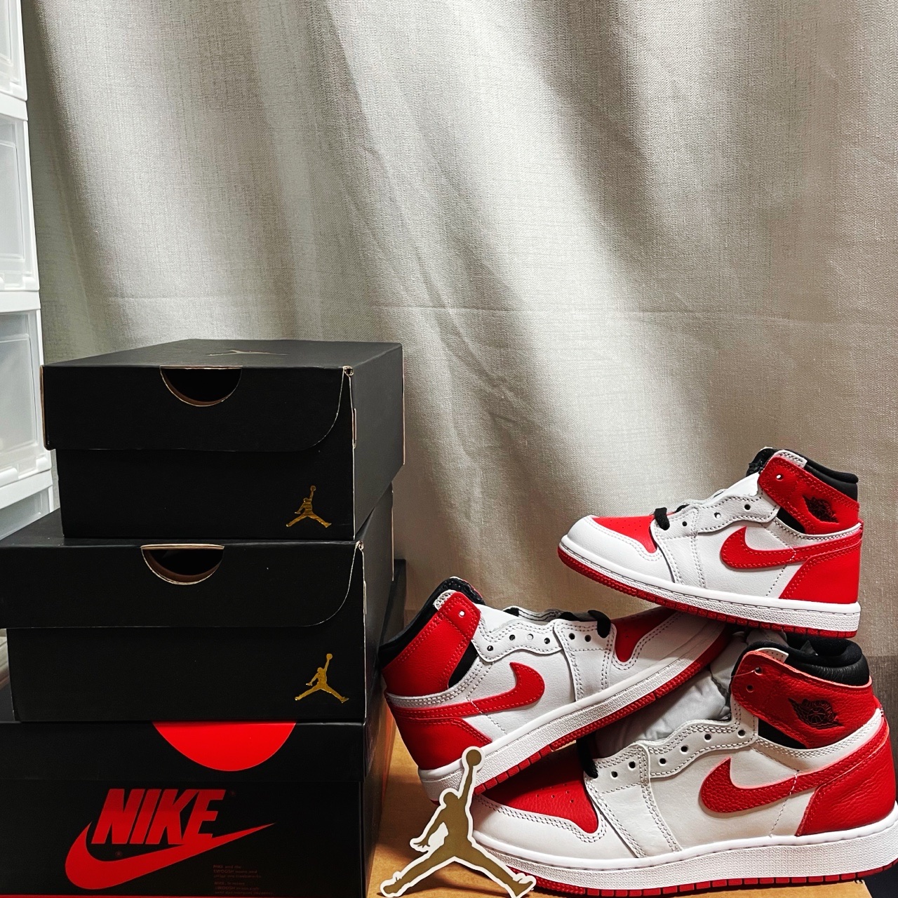 (TD) Jordan 1 Retro High OG Heritage, (PS) Jordan 1 Retro High OG Heritage 착용 스타일