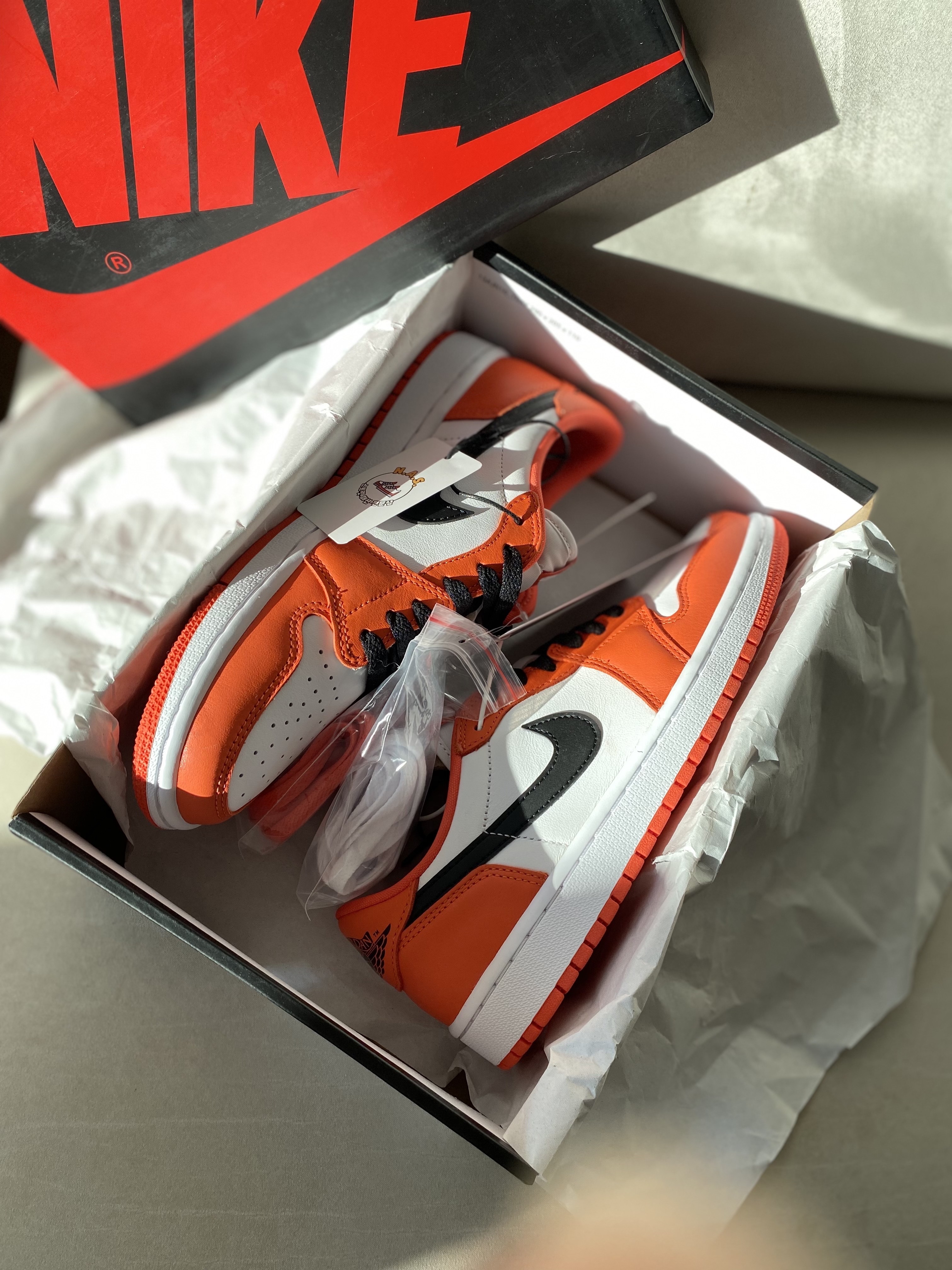 (W) Jordan 1 Low OG Starfish 착용 스타일