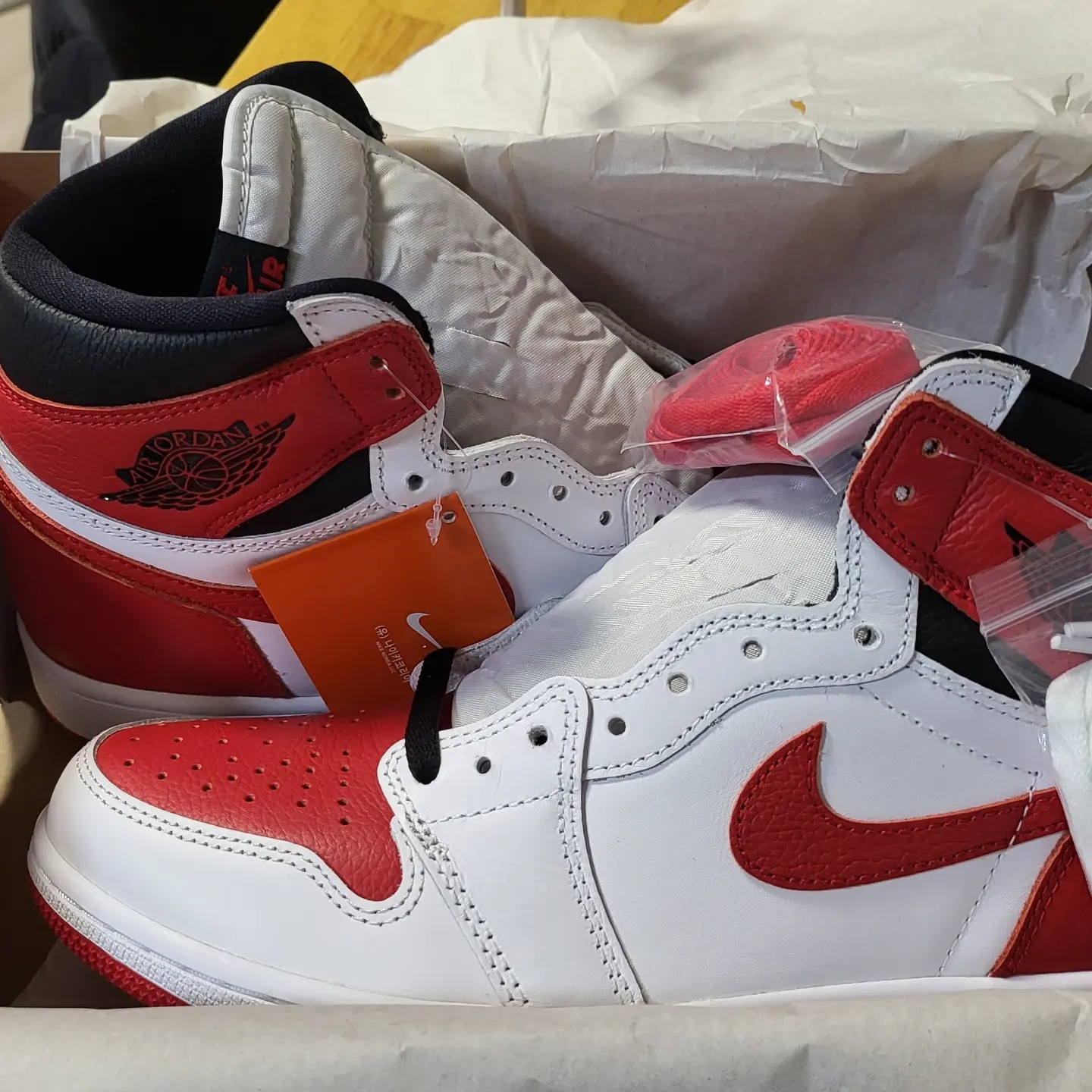 Jordan 1 Retro High OG Heritage 착용 스타일 - 1