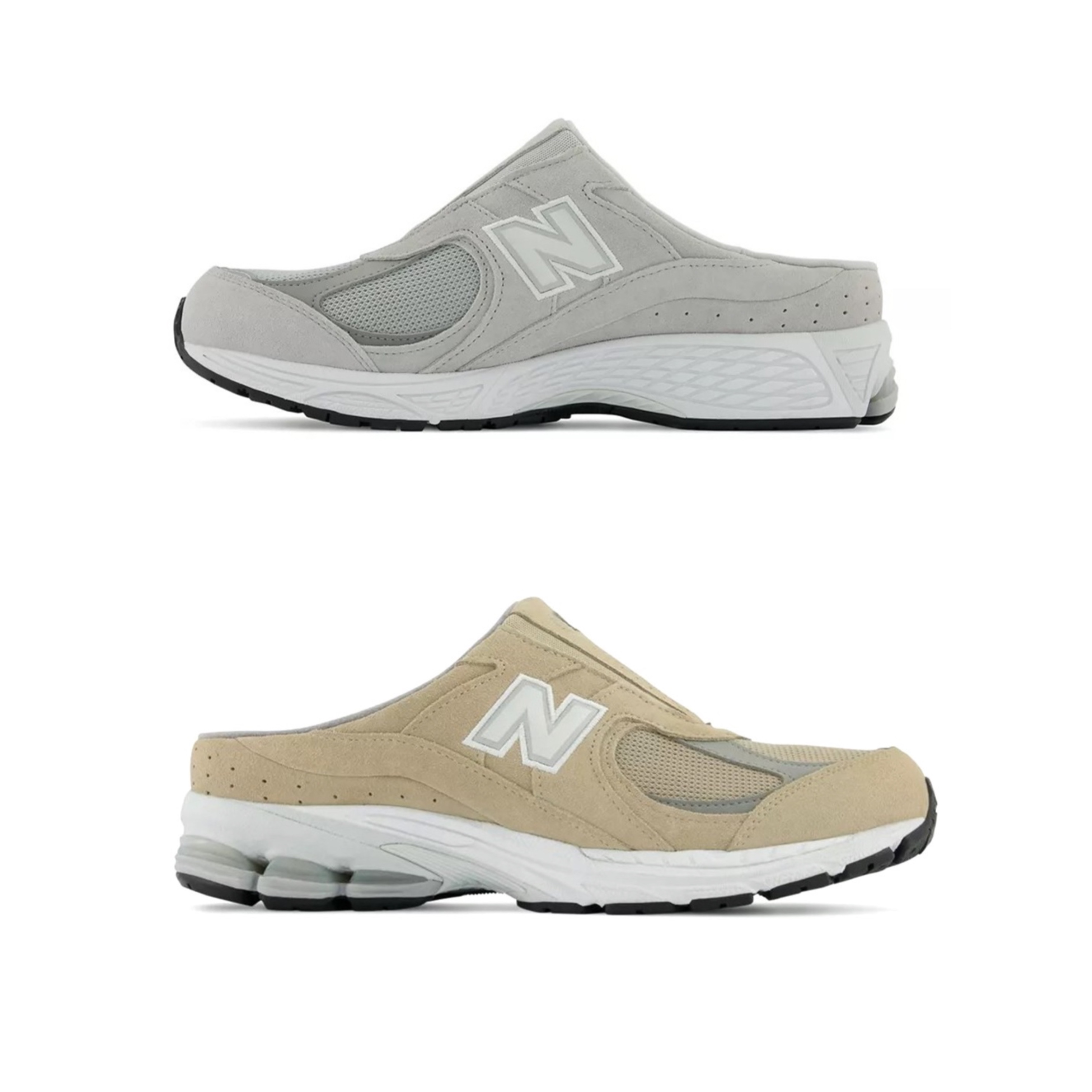 New Balance x SNS 2002R Mule Deset Palm, New Balance x Bryant Giles 2002R Mule What Now? 착용 스타일 - 4