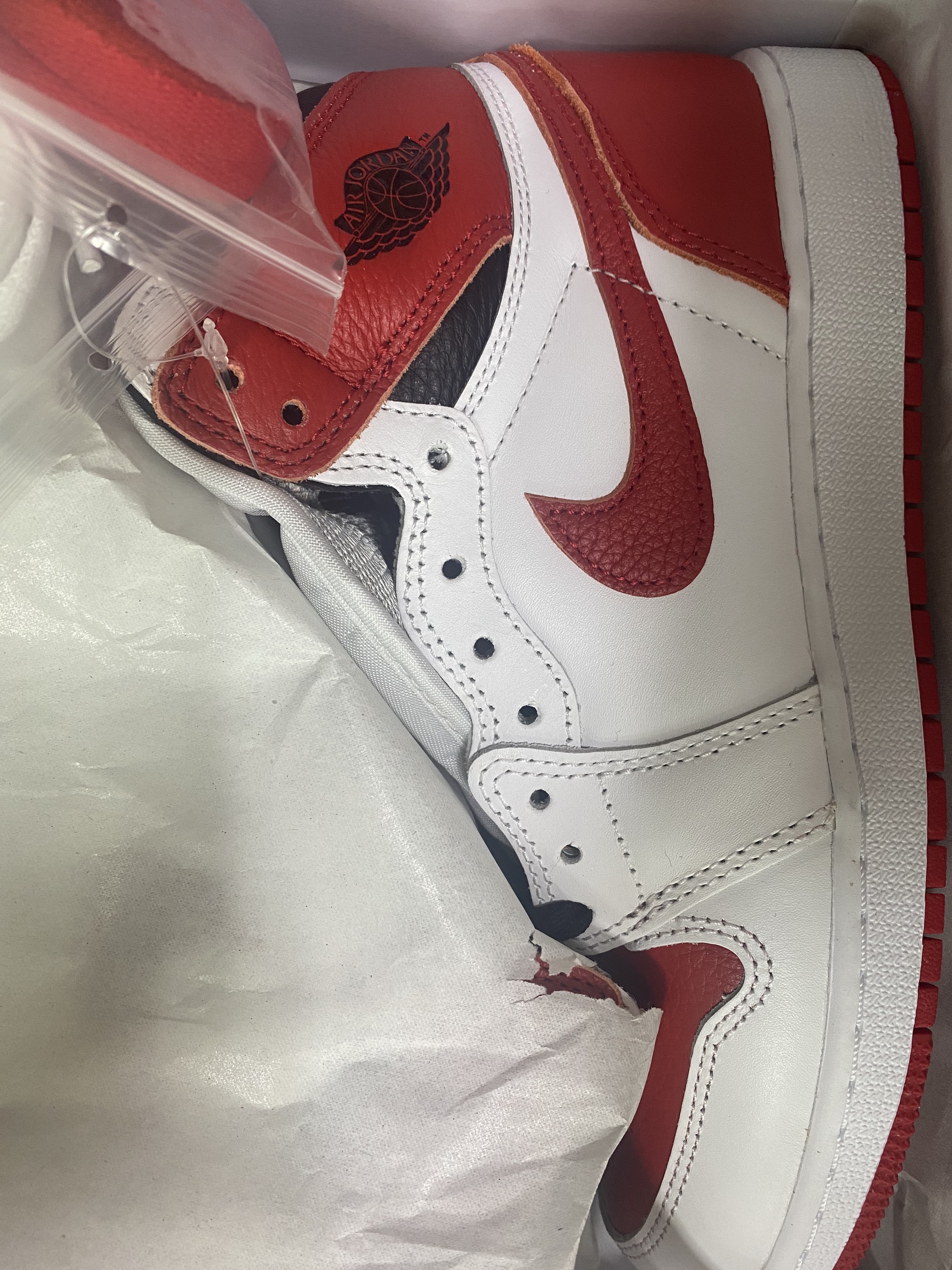 (GS) Jordan 1 Retro High OG Heritage 착용 스타일 - 1