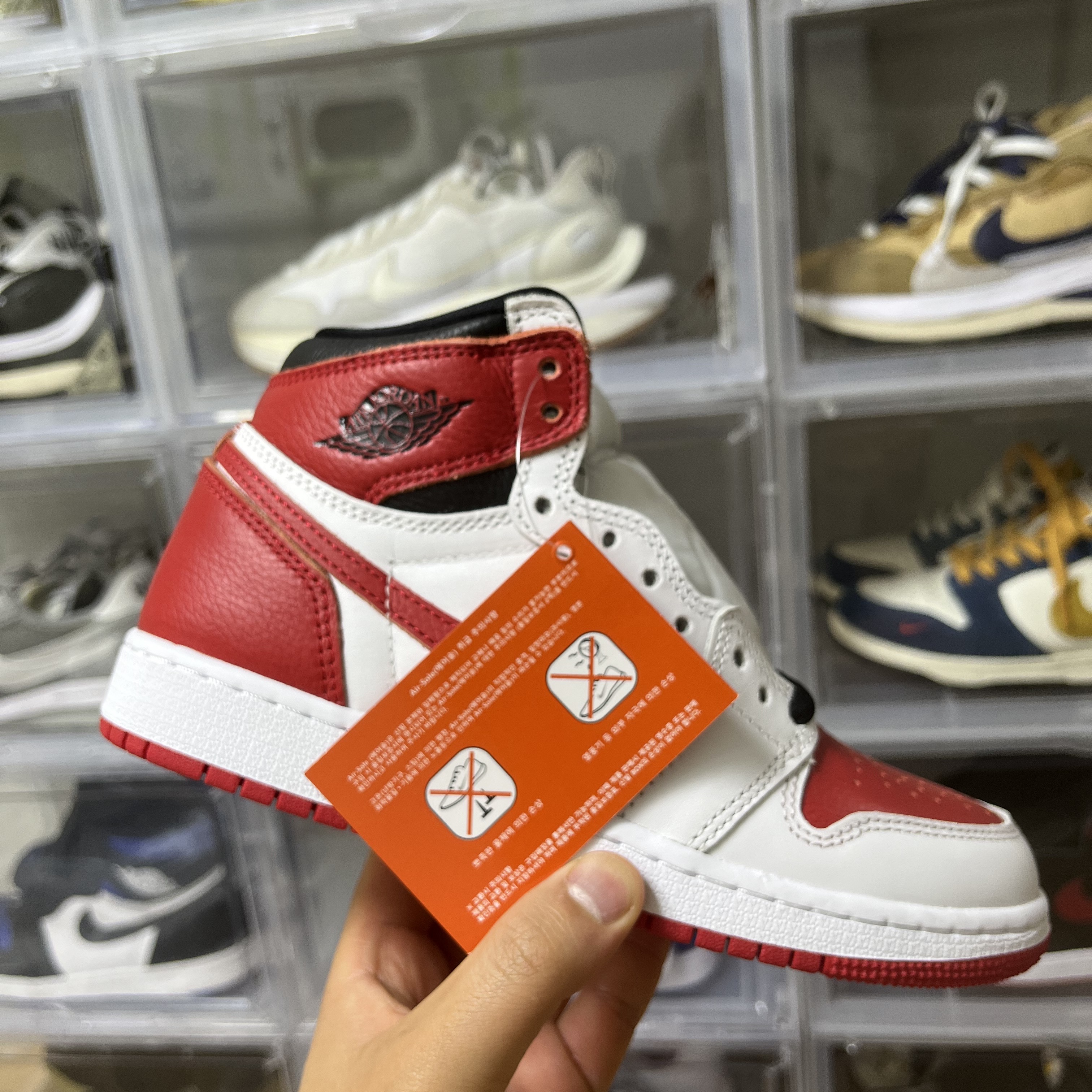 (GS) Jordan 1 Retro High OG Heritage 착용 스타일 - 3