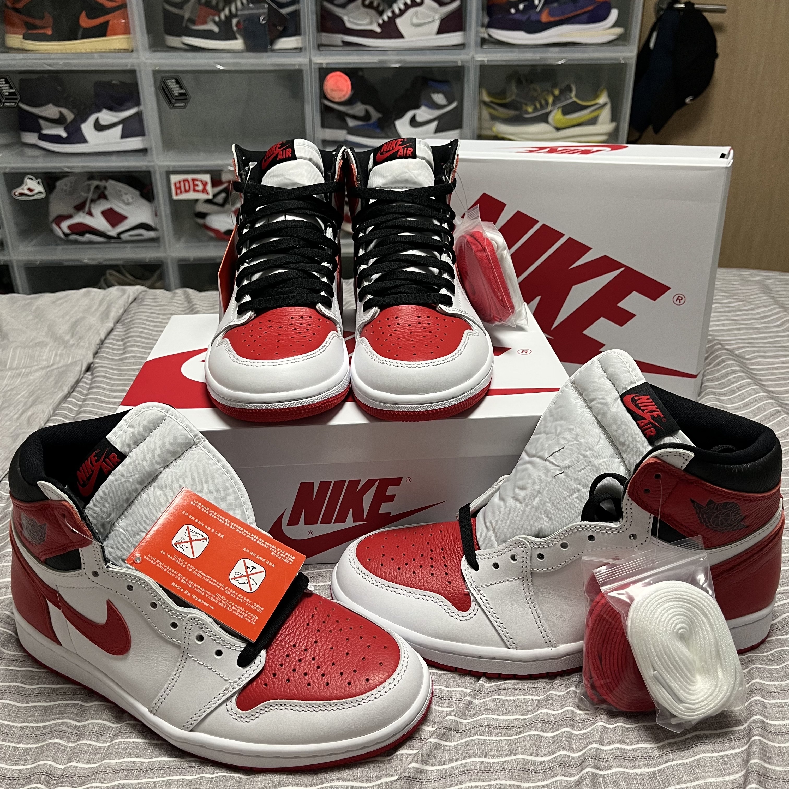 Jordan 1 Retro High OG Heritage 착용 스타일