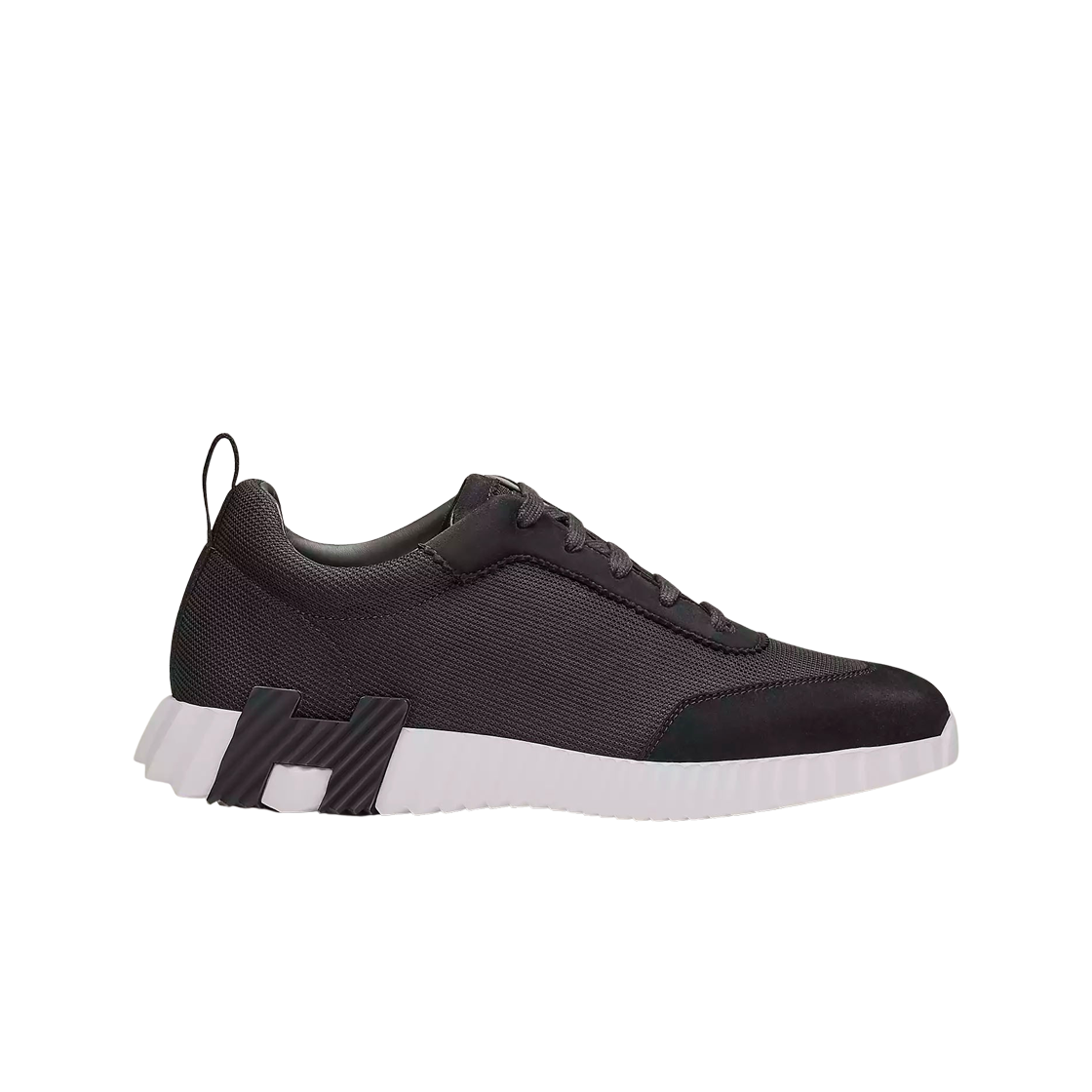 에르메스 바운싱 스니커즈 캔버스 스웨이드 고트스킨 & 누아