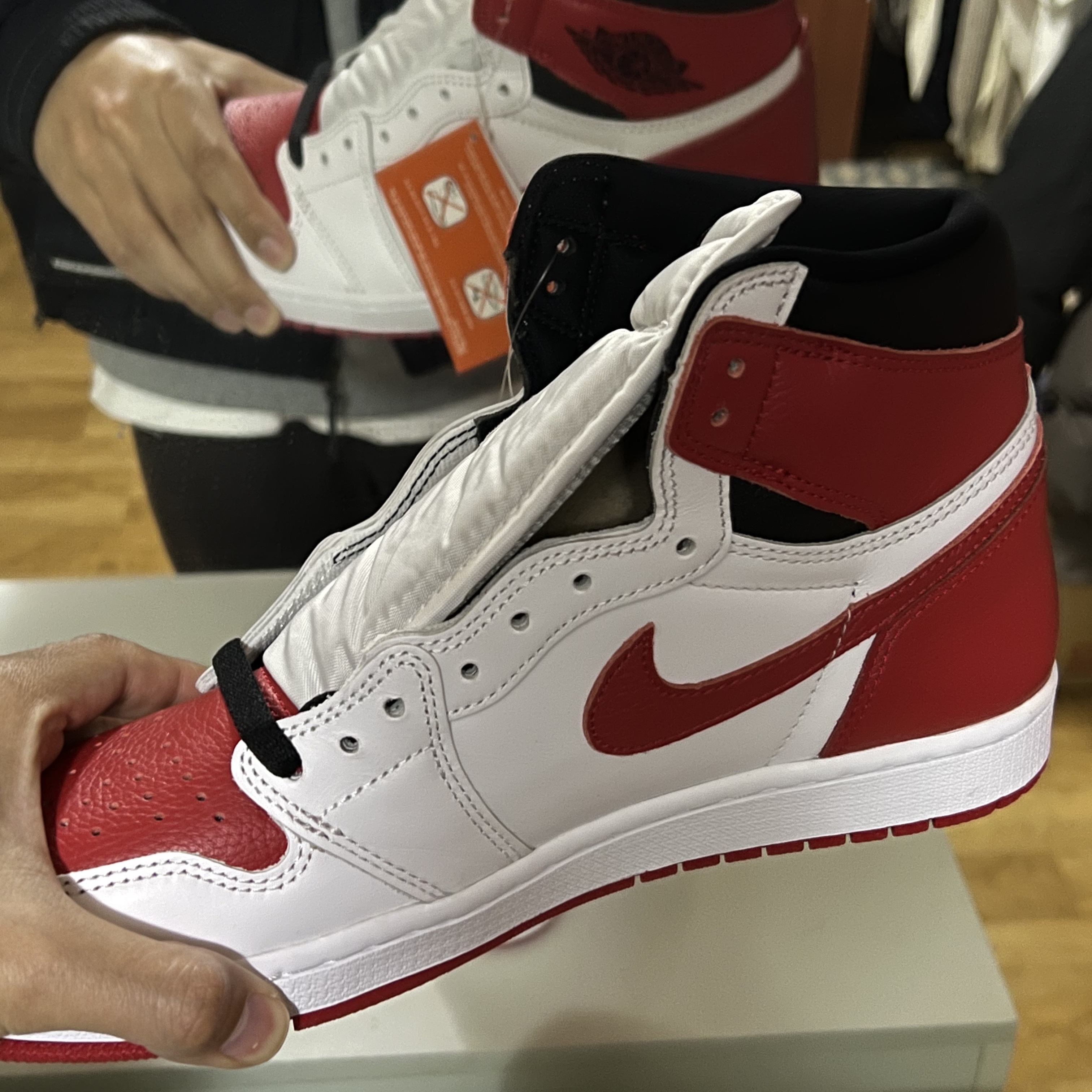 Jordan 1 Retro High OG Heritage 착용 스타일 - 2