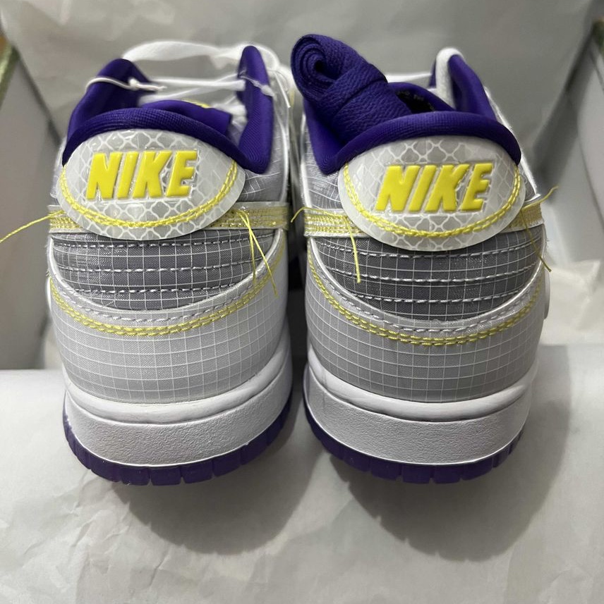 Nike x Union Dunk Low Passport Pack Court Purple White 착용 스타일 - 3