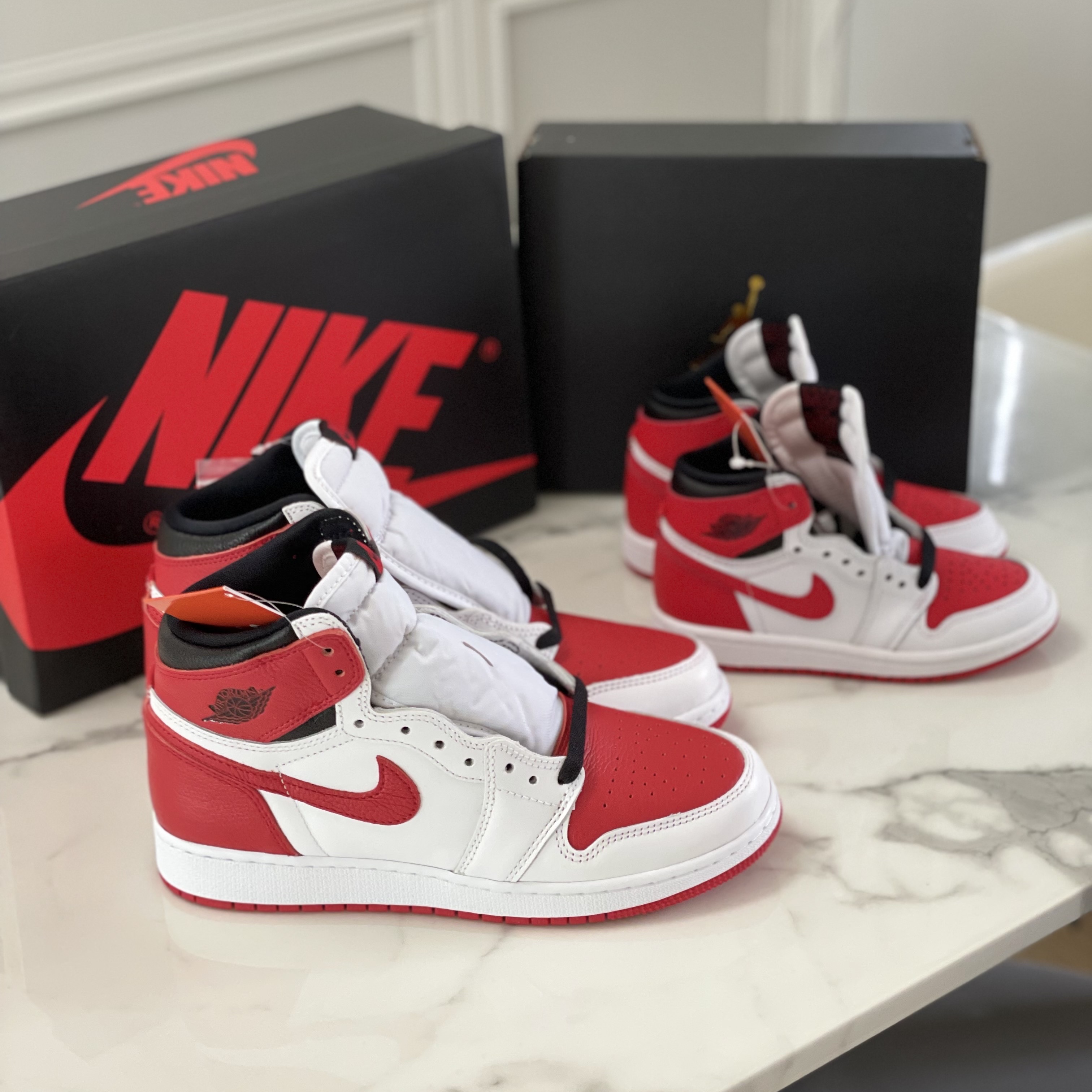 (GS) Jordan 1 Retro High OG Heritage, (TD) Jordan 1 Retro High OG Heritage 착용 스타일 - 3