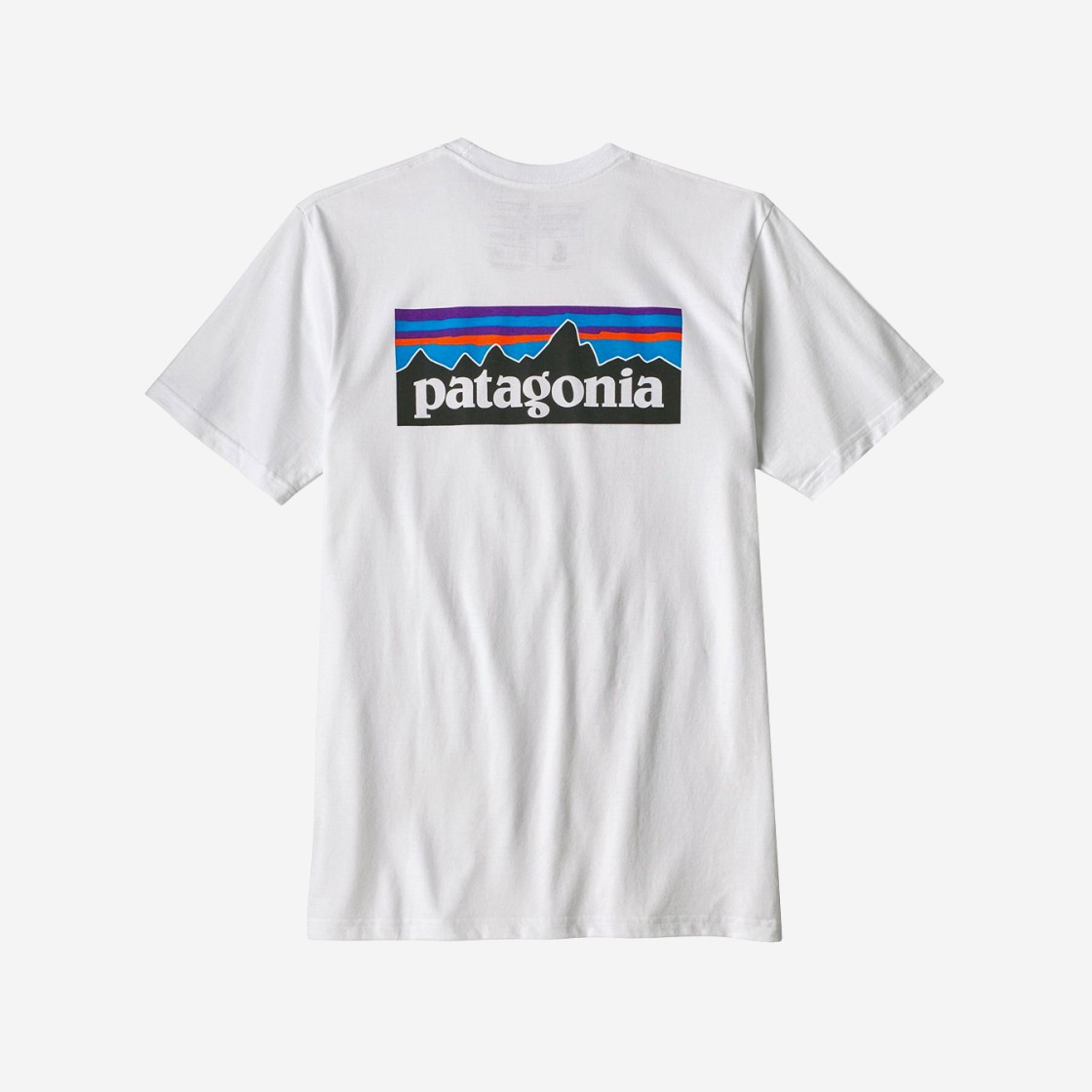 Patagonia P-6 Logo Pocket Responsibili-Tee S/S White 상세 이미지 1