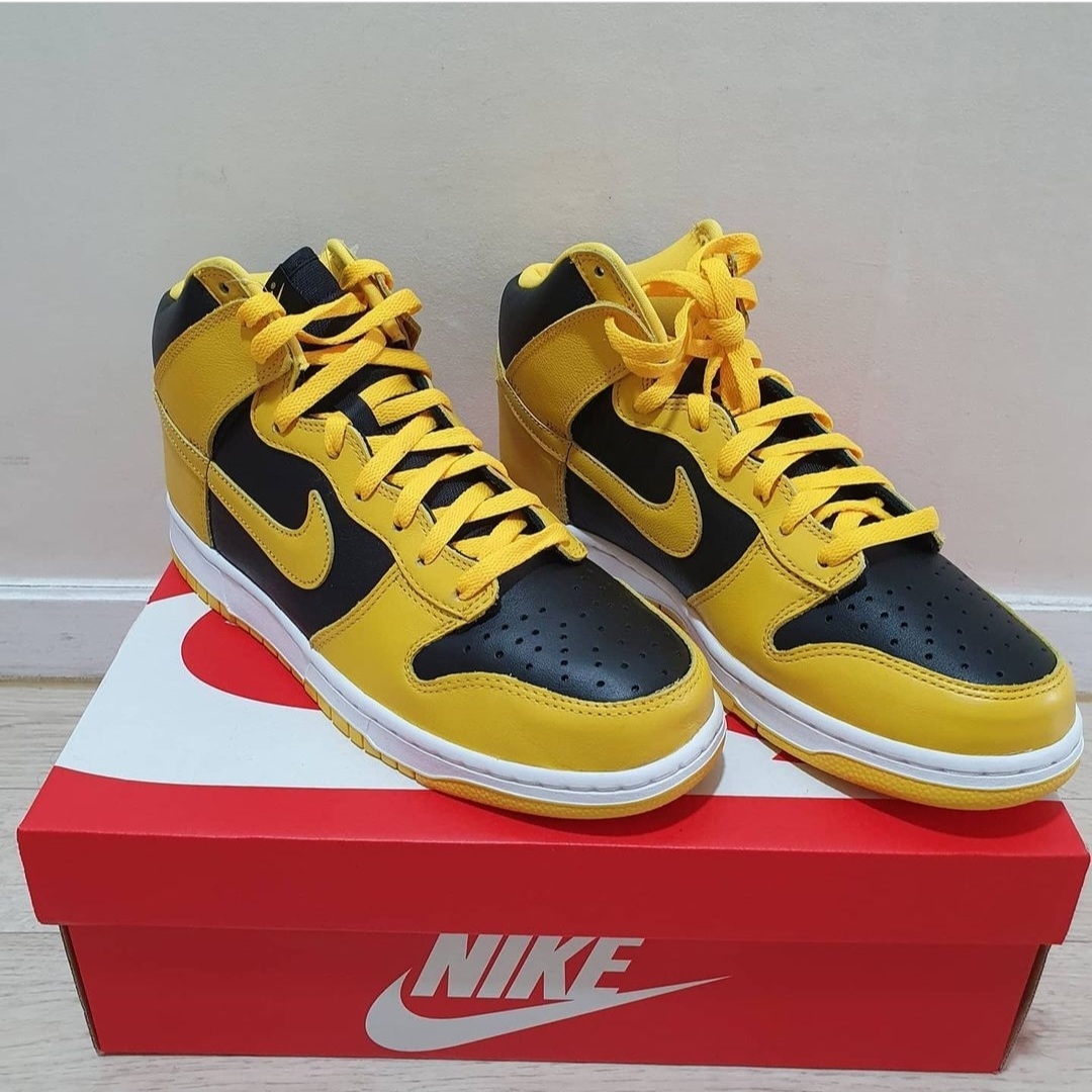 Nike Dunk High SP Varsity Maize 착용 스타일
