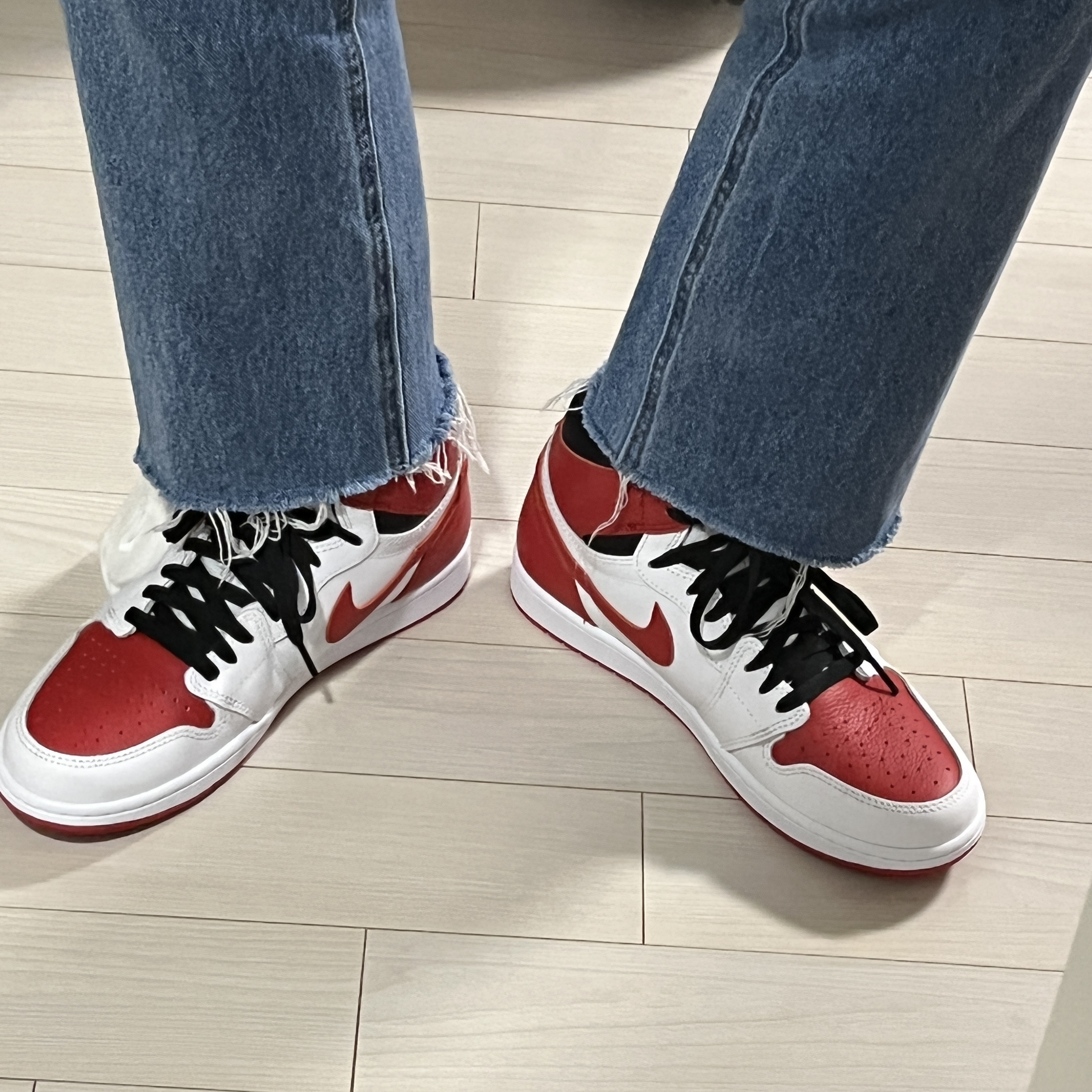 Jordan 1 Retro High OG Heritage 착용 스타일 - 1
