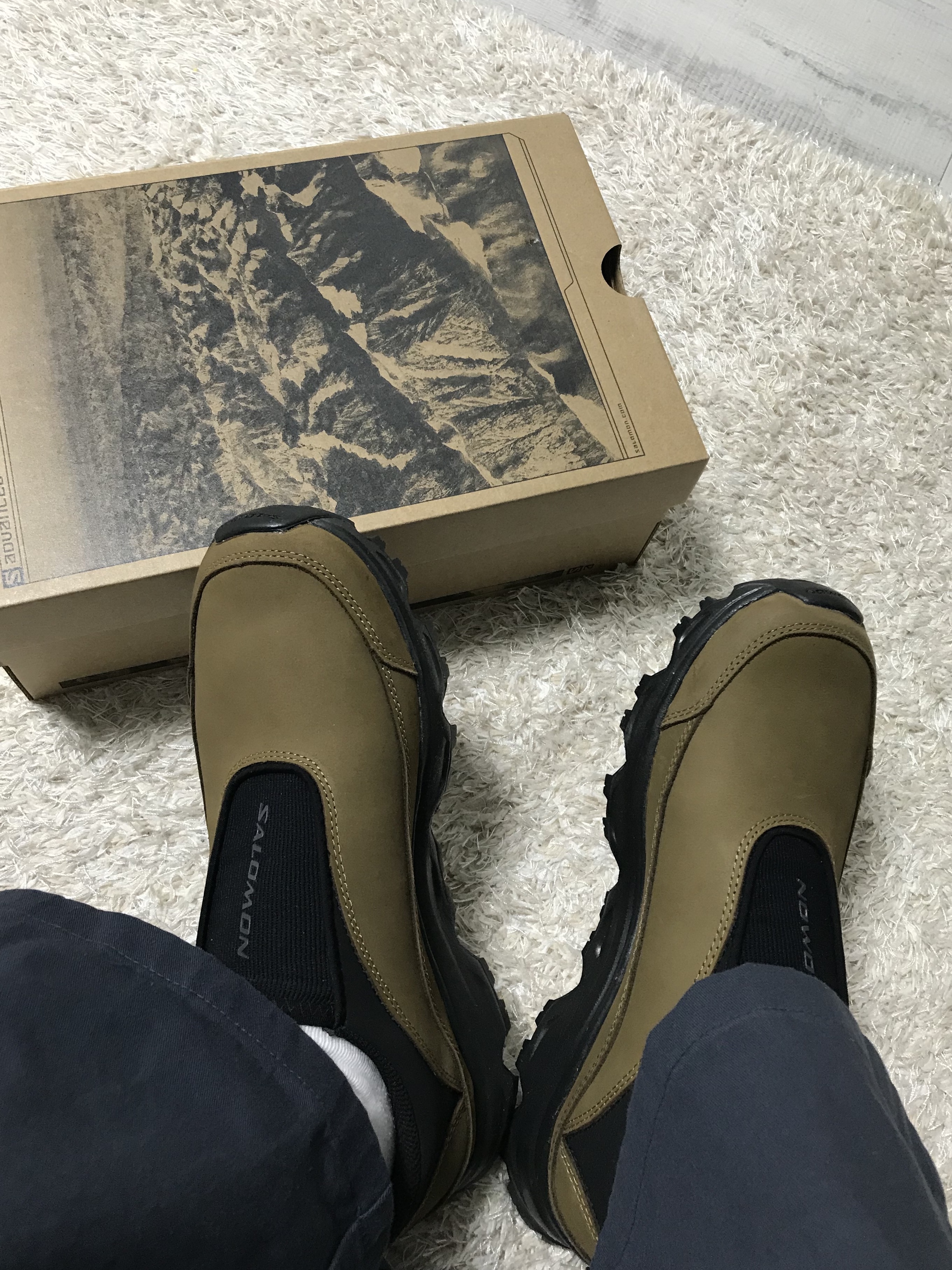 Salomon RX Snow Moc 2 ADV Kangaroo 착용 스타일 - 1