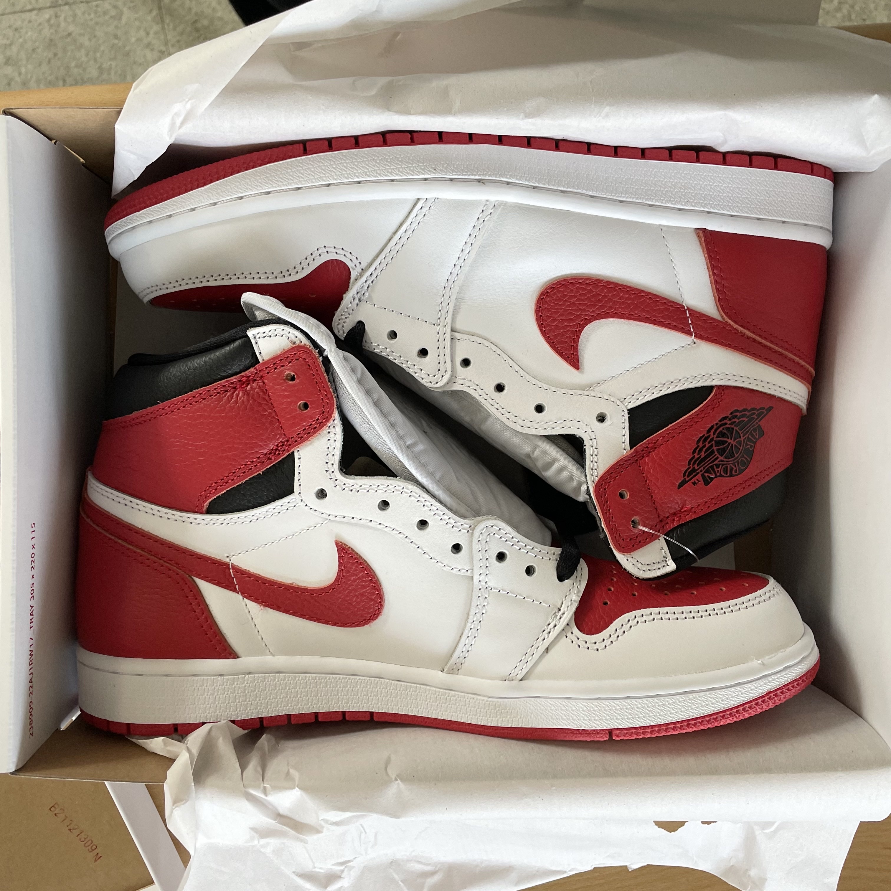 Jordan 1 Retro High OG Heritage 착용 스타일 - 2