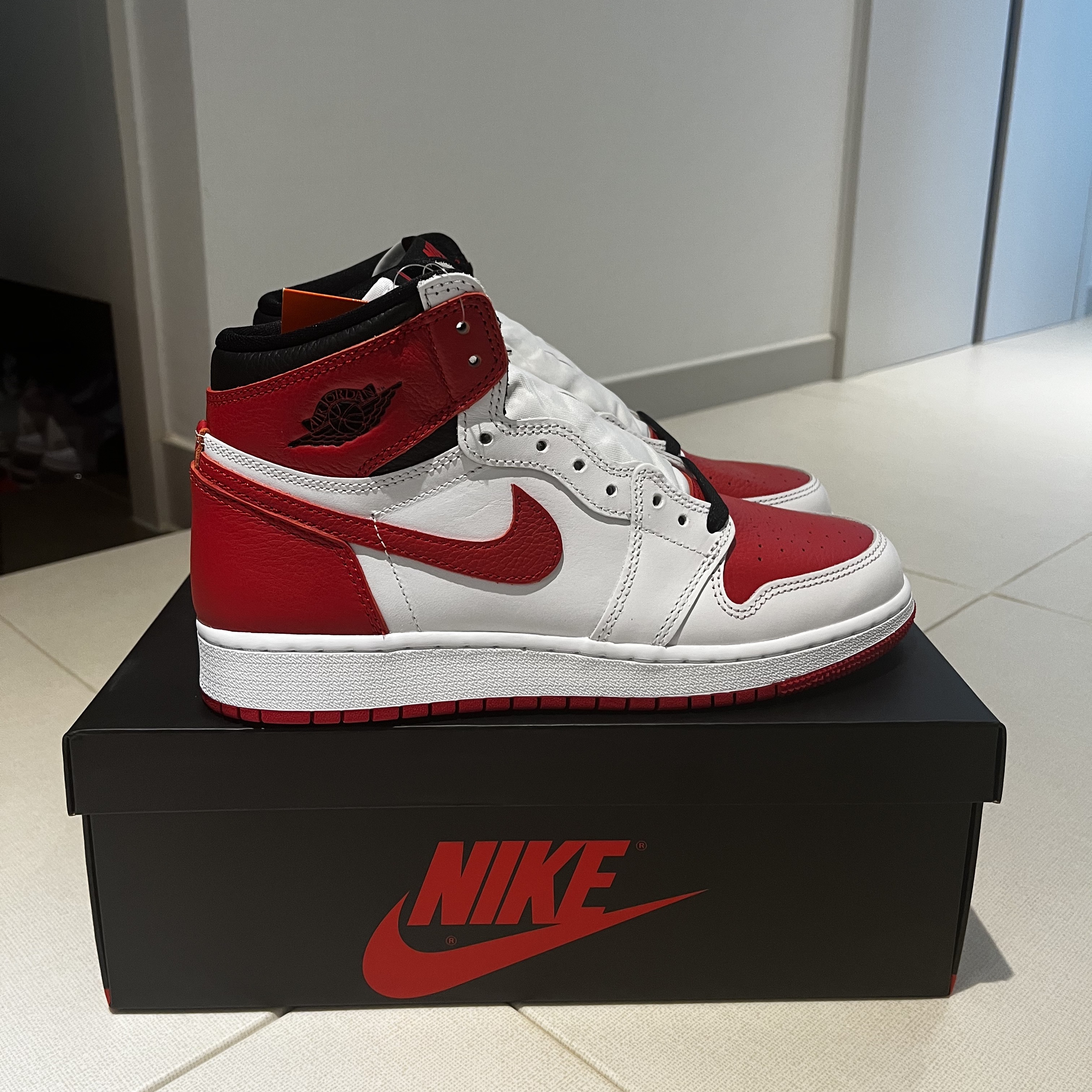 (GS) Jordan 1 Retro High OG Heritage 착용 스타일