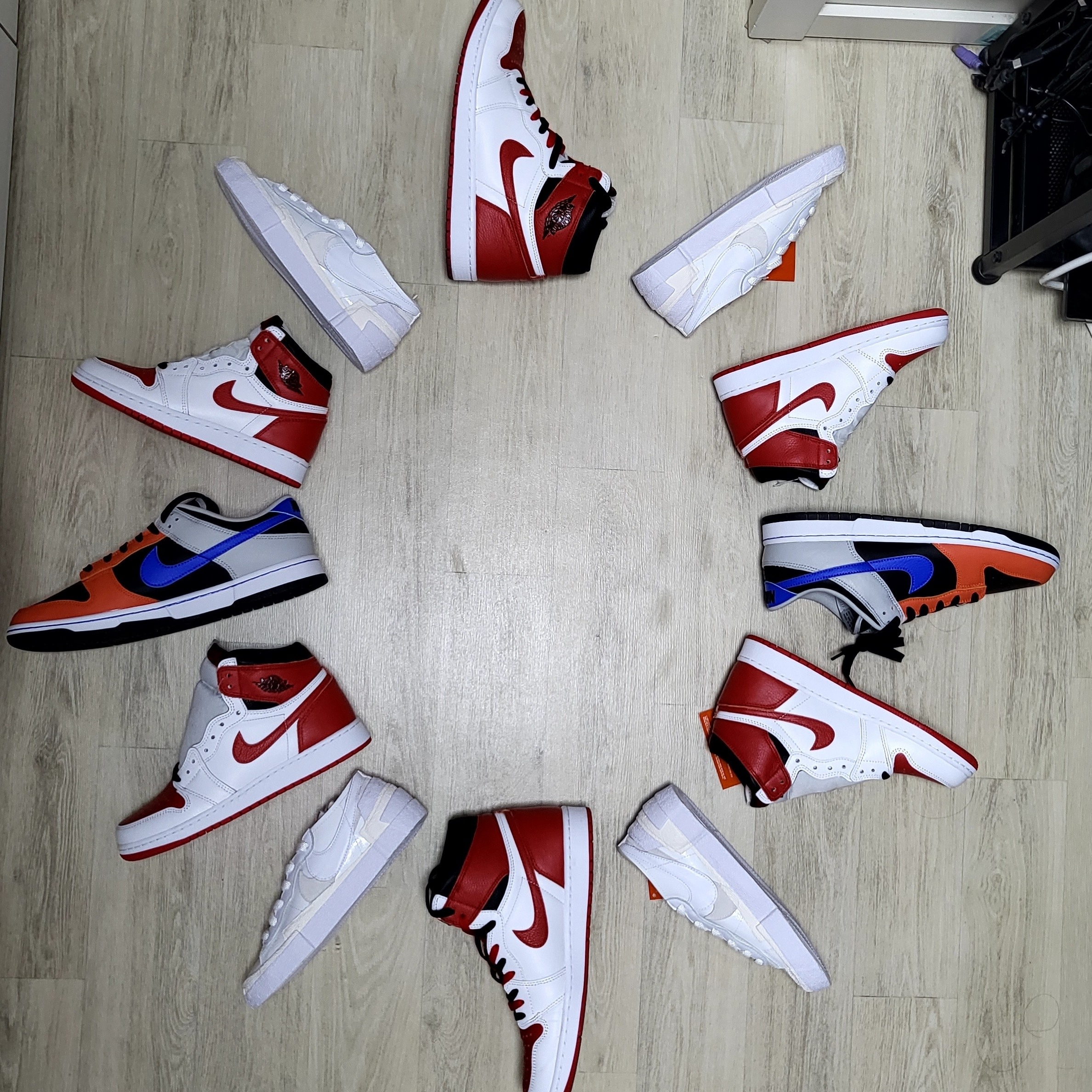 Jordan 1 Retro High OG Heritage, (GS) Jordan 1 Retro High OG Heritage 착용 스타일 - 1