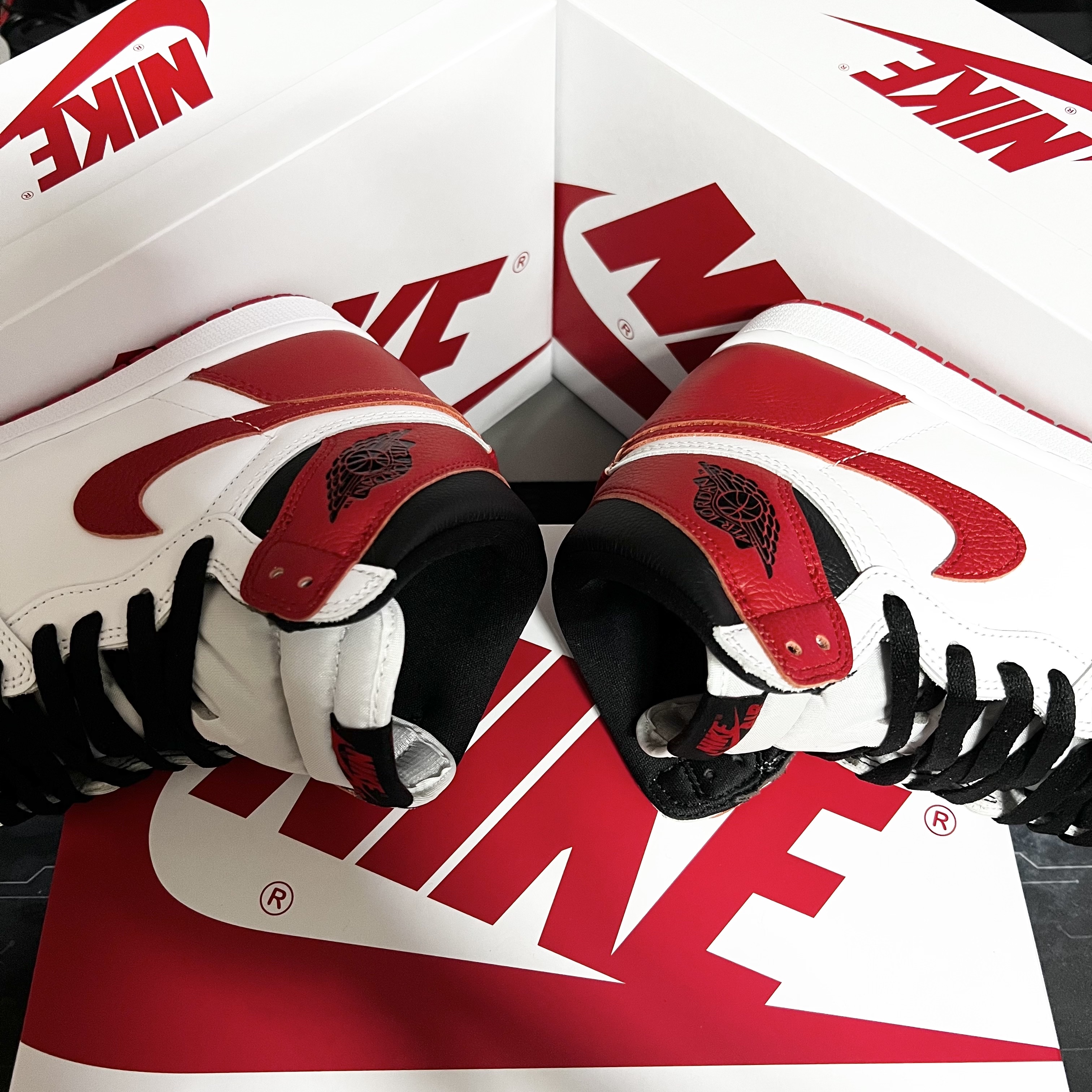 Jordan 1 Retro High OG Heritage 착용 스타일 - 1