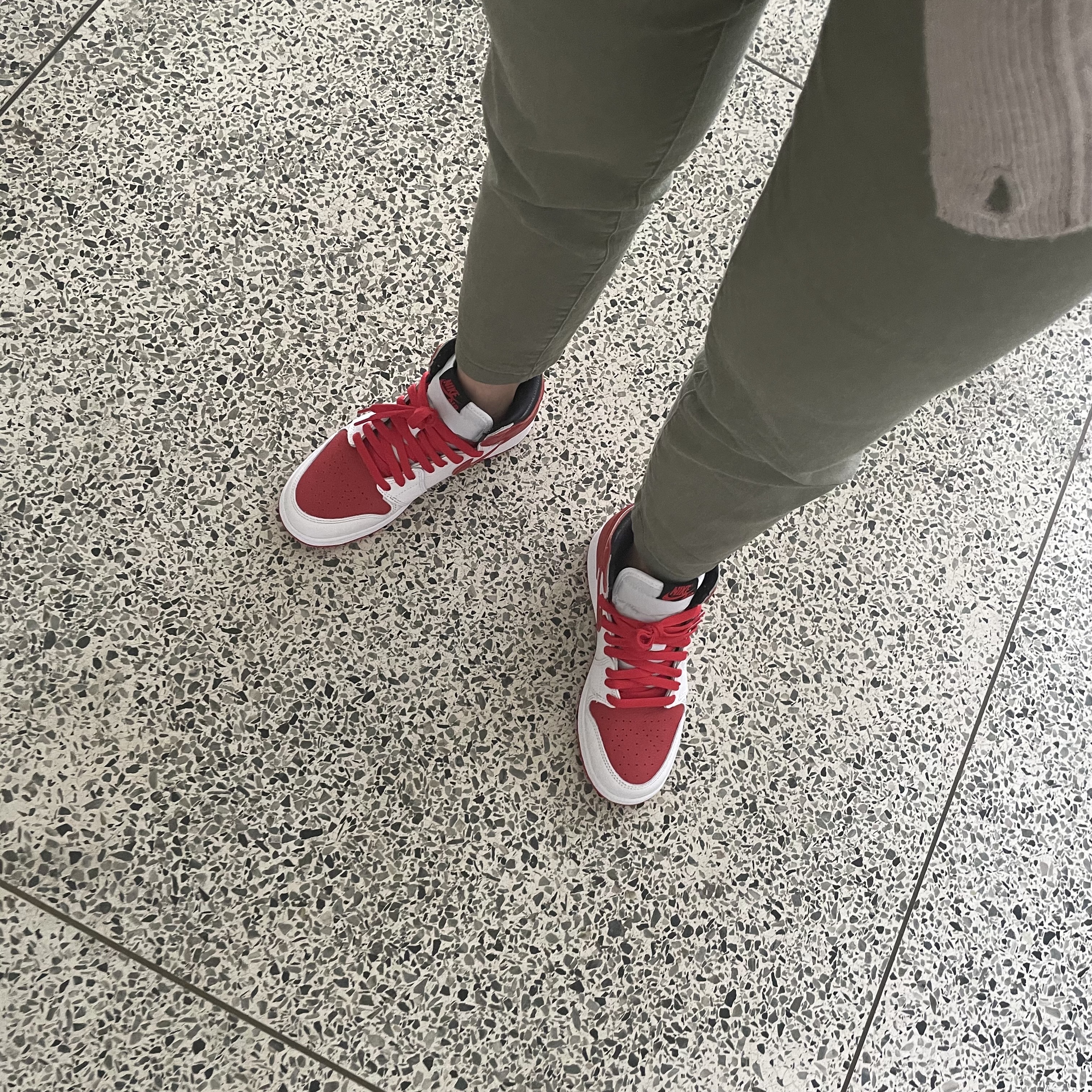 (GS) Jordan 1 Retro High OG Heritage, (TD) Jordan 1 Retro High OG Heritage 착용 스타일 - 2