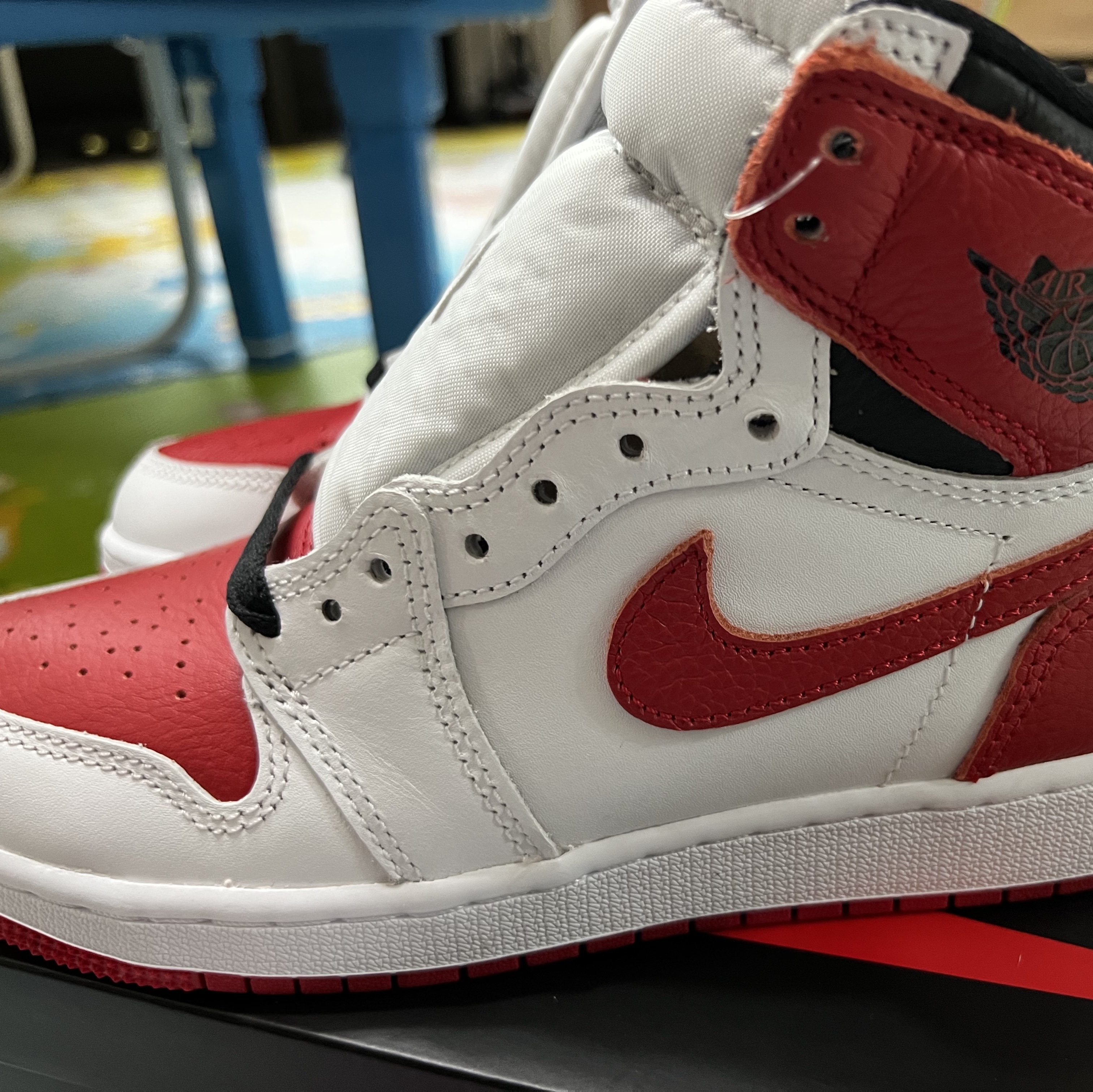 (GS) Jordan 1 Retro High OG Heritage 착용 스타일 - 1