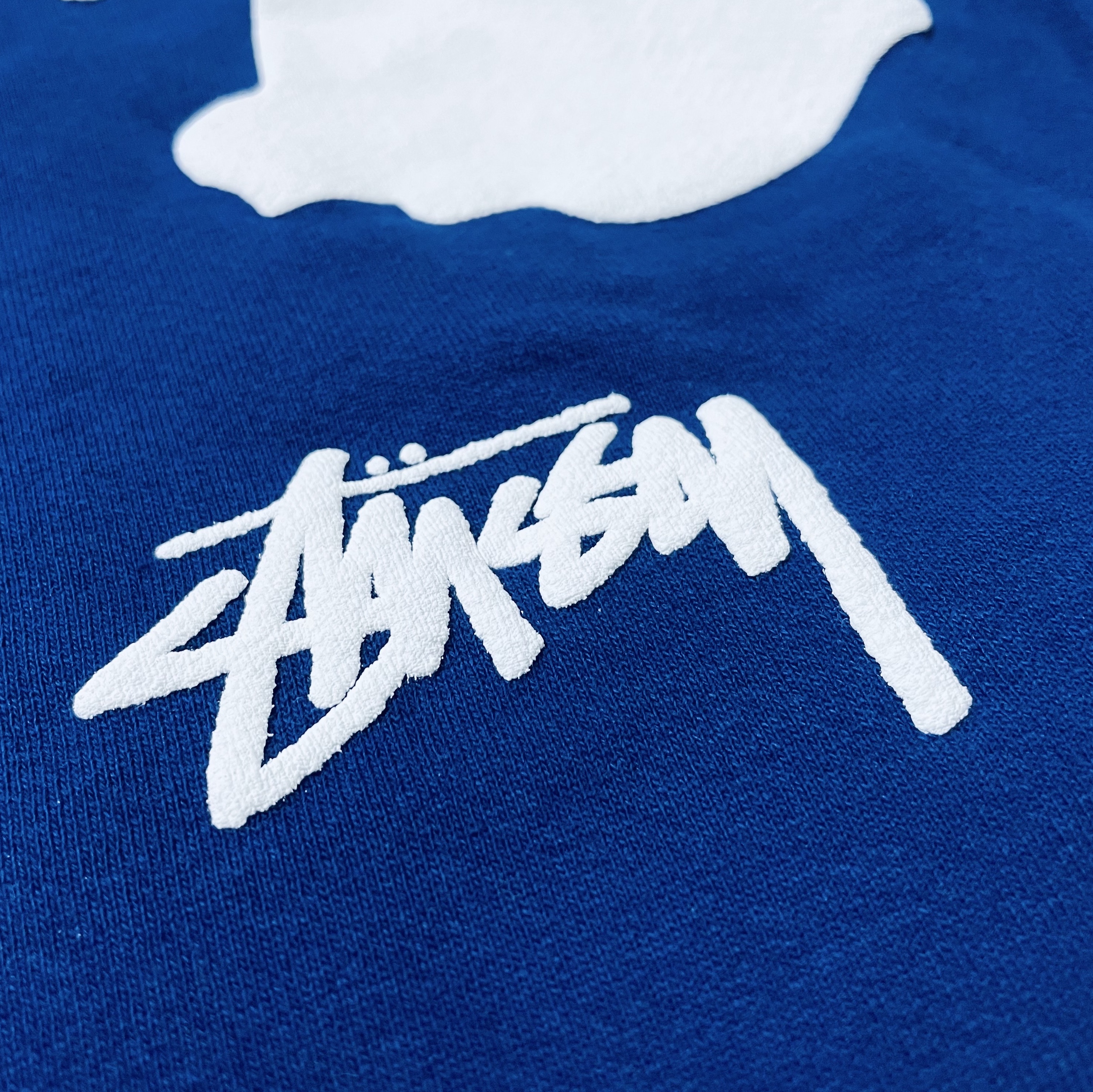 Stussy Bakar Nobody's Home Hoodie Navy 착용 스타일