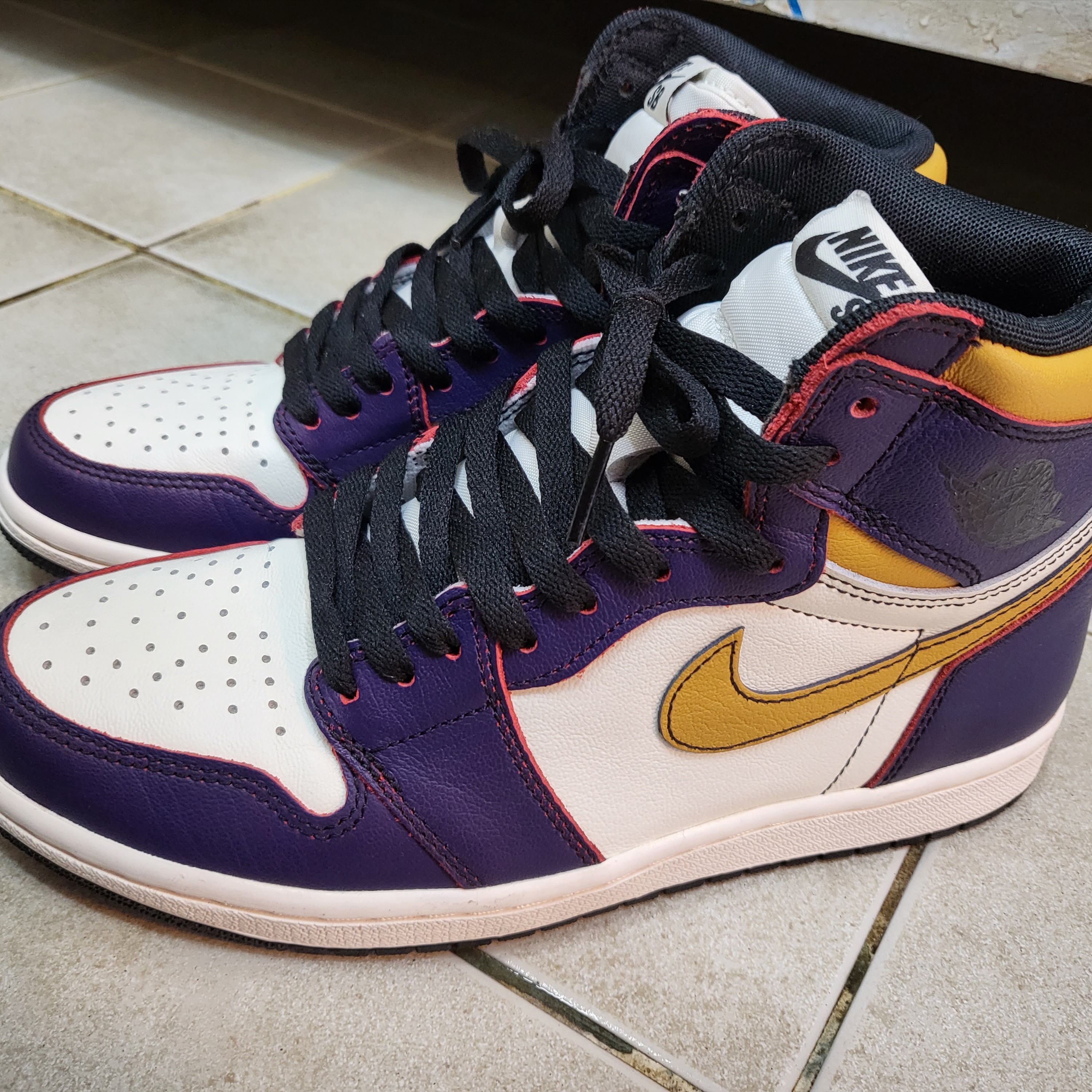 Jordan 1 Retro High OG Defiant SB LA to Chicago 착용 스타일
