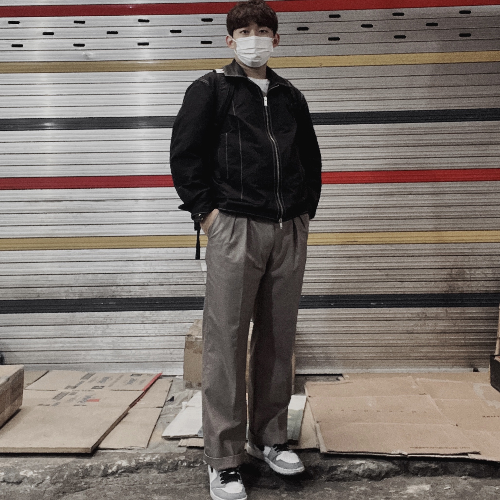 Jordan 1 Retro High OG Defiant SB NYC to Paris 착용 스타일