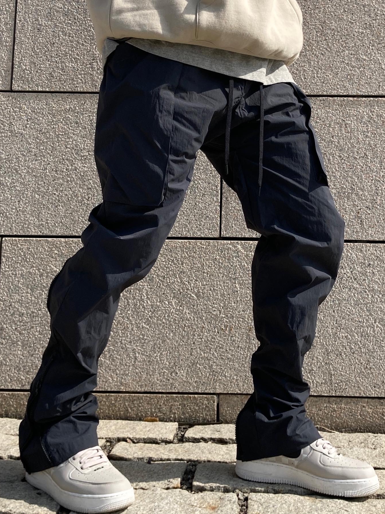 Essentials Pullover Hoodie Linen - Ssense Exclusive, Nike Air Force 1 '07 QS LBJ 착용 스타일 - 5