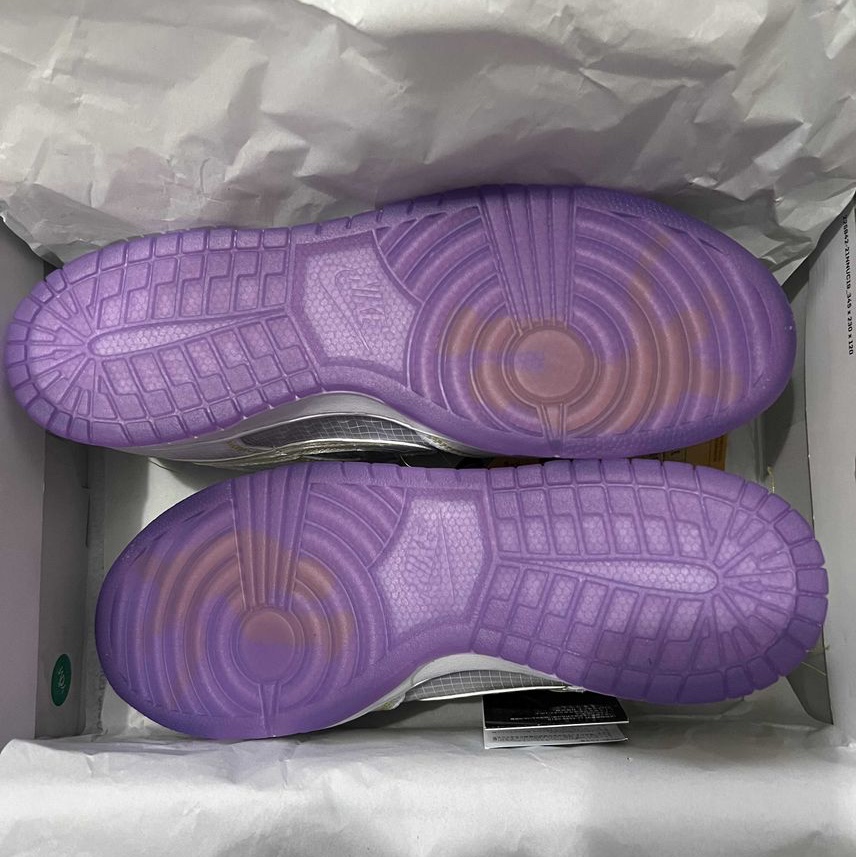 Nike x Union Dunk Low Passport Pack Court Purple White 착용 스타일 - 4