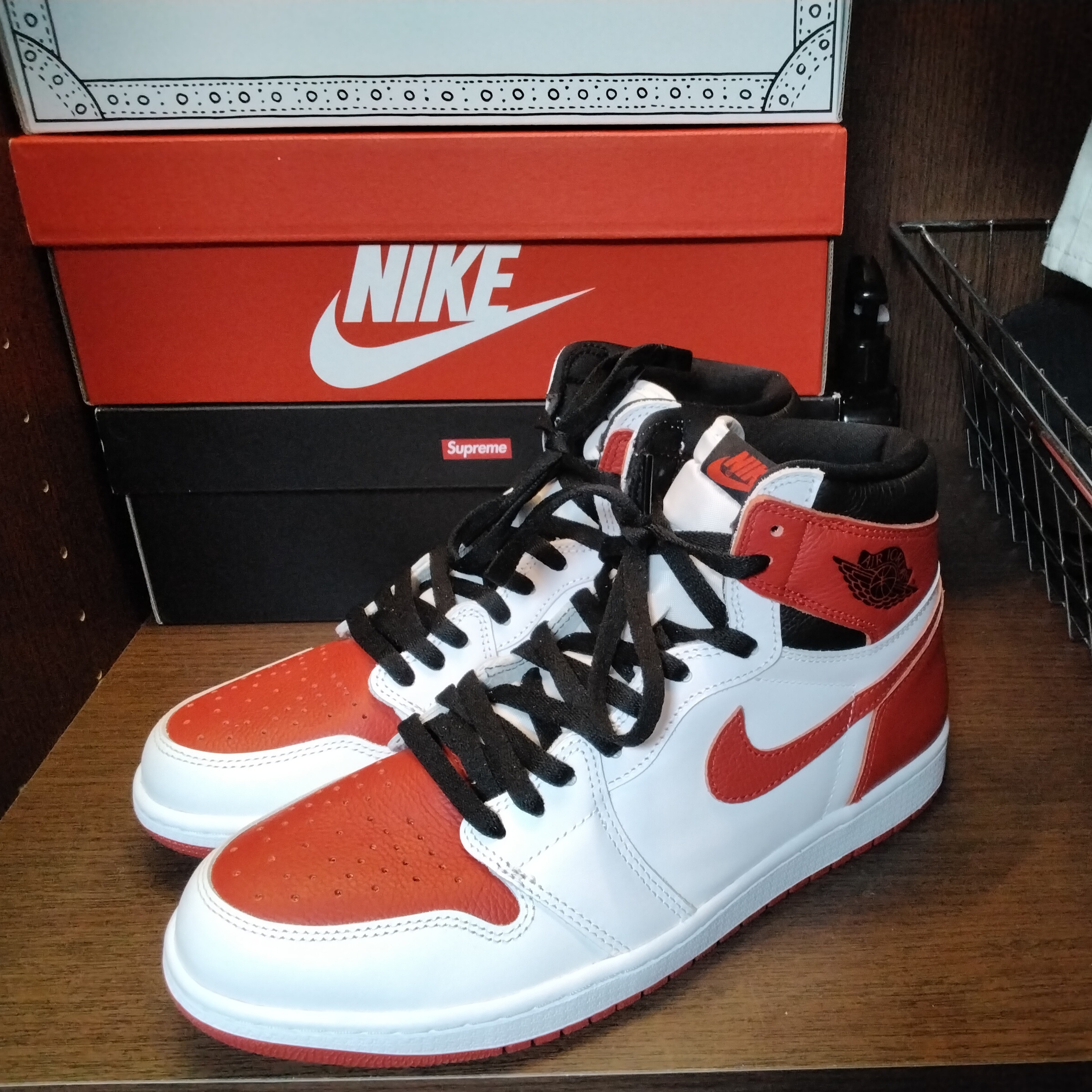 Jordan 1 Retro High OG Heritage 착용 스타일
