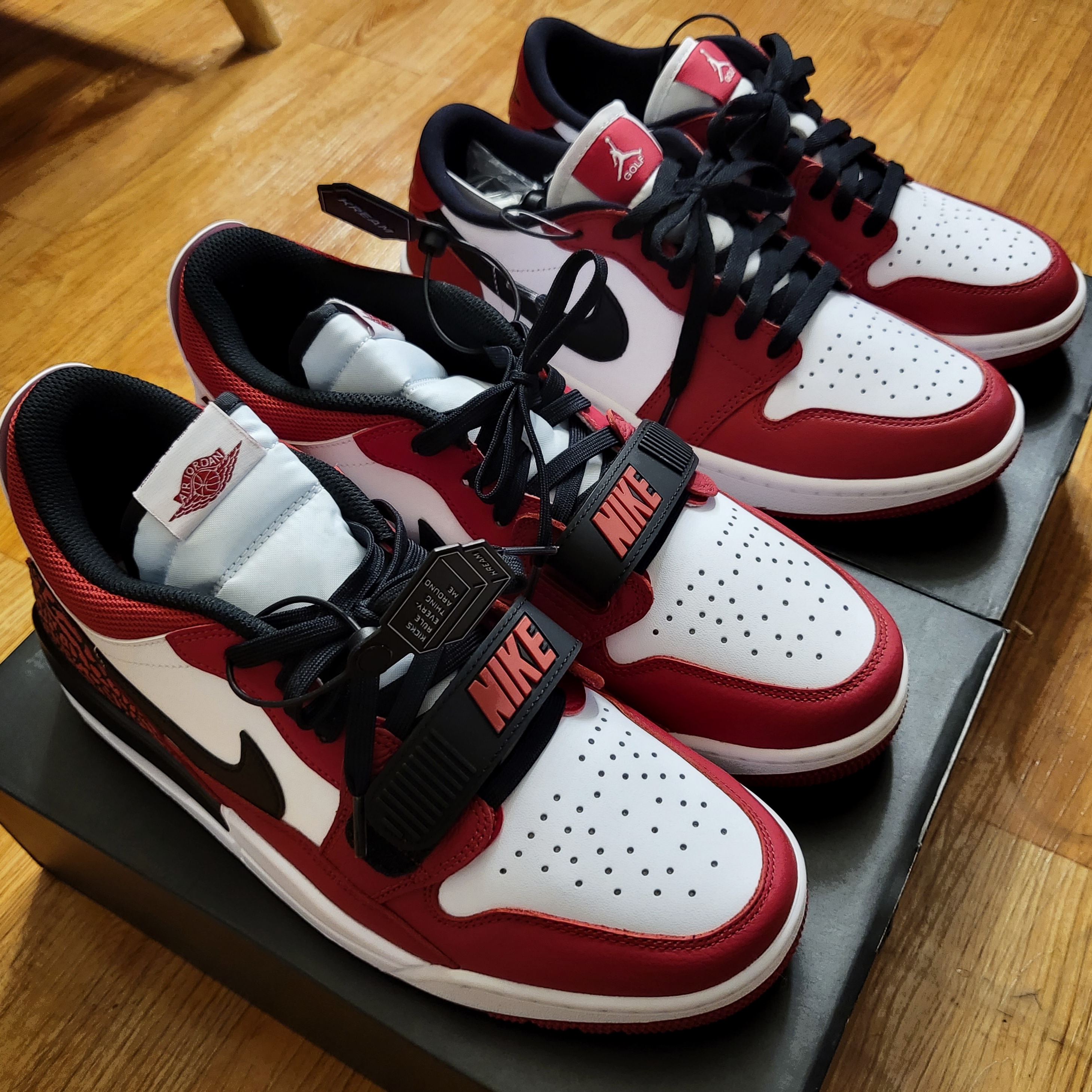 Jordan Legacy 312 Low Chicago 2022, Jordan 1 Low Golf Chicago 착용 스타일 - 1