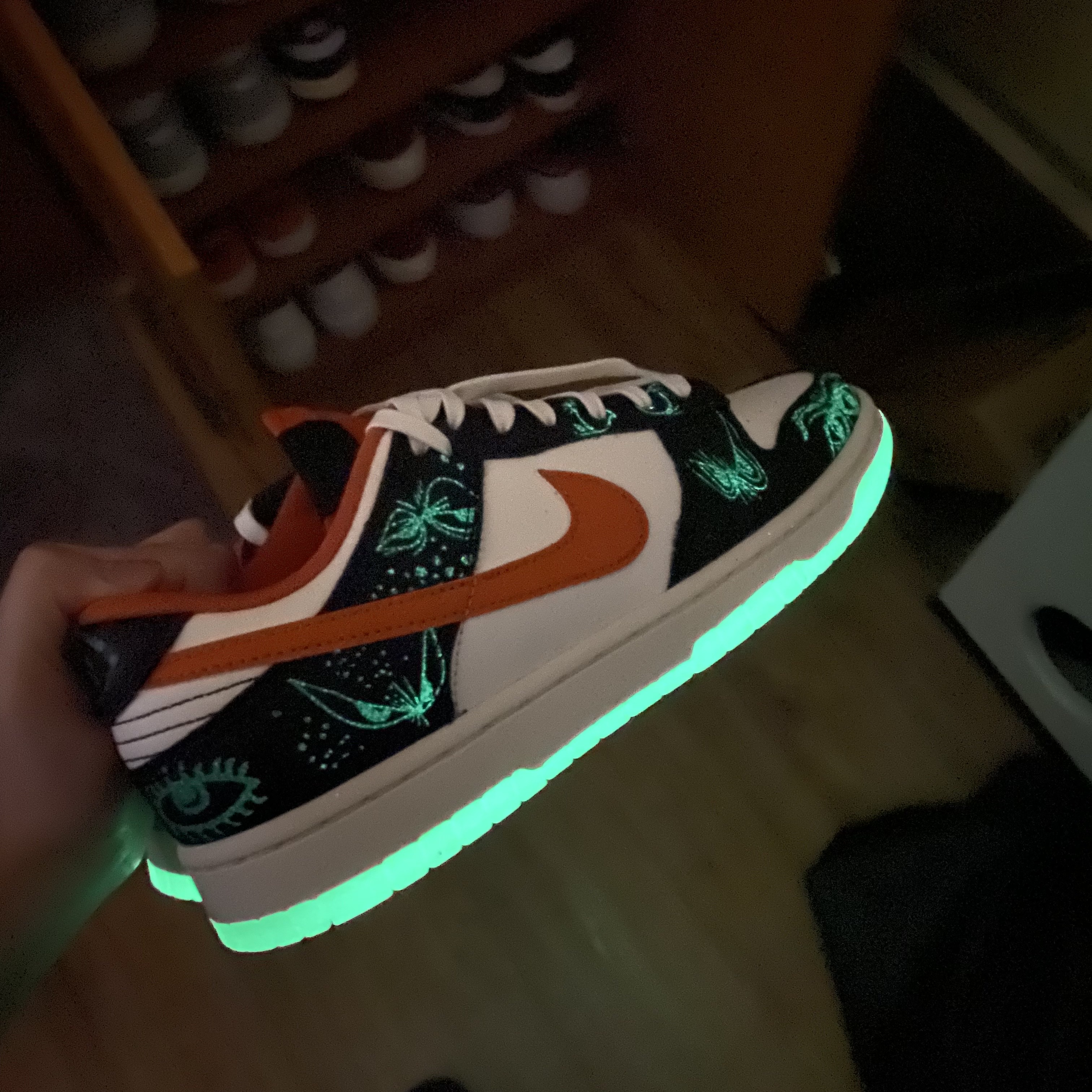 Nike Dunk Low Retro PRM Halloween 착용 스타일