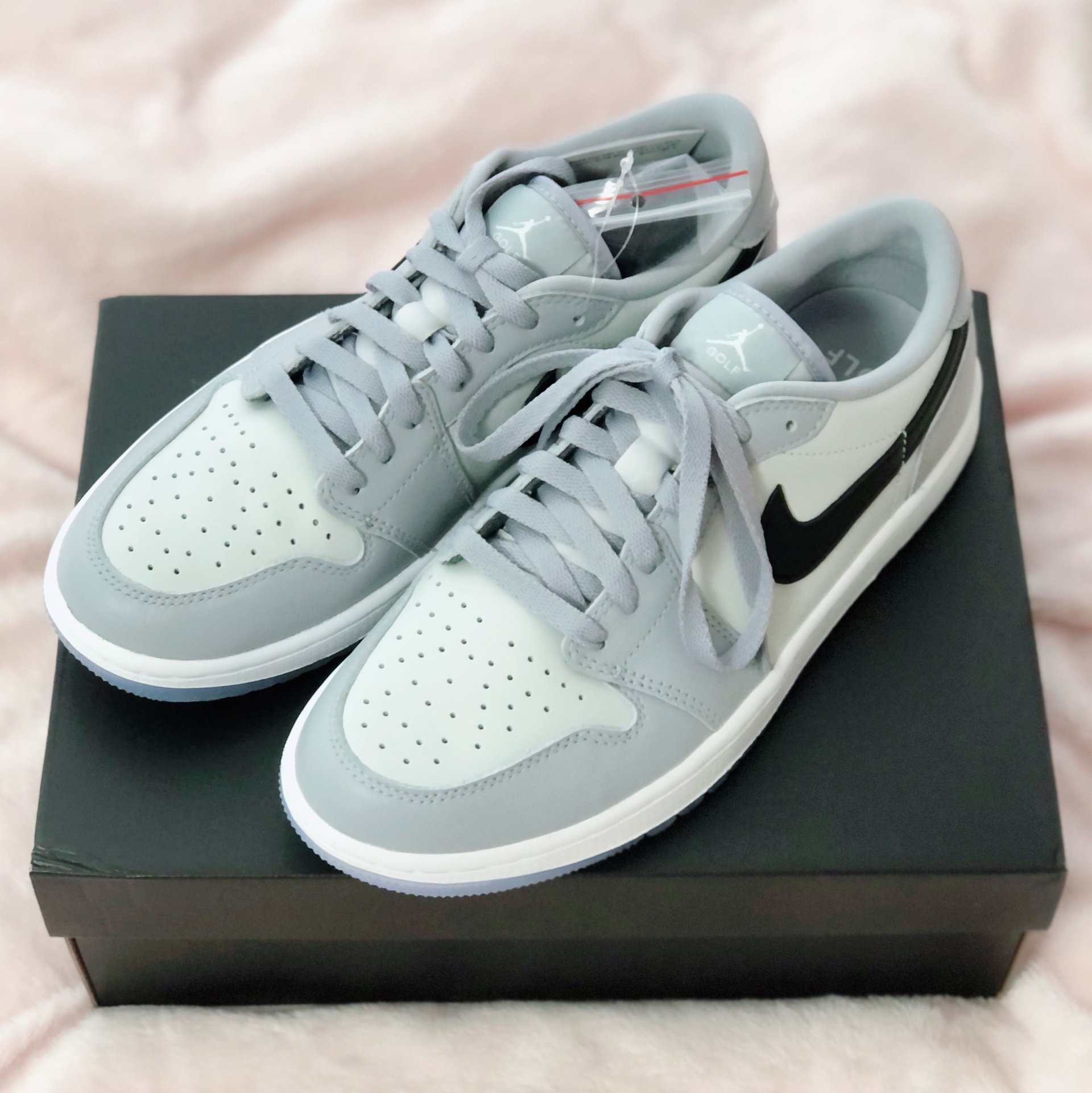 Jordan 1 Low Golf Wolf Grey 착용 스타일