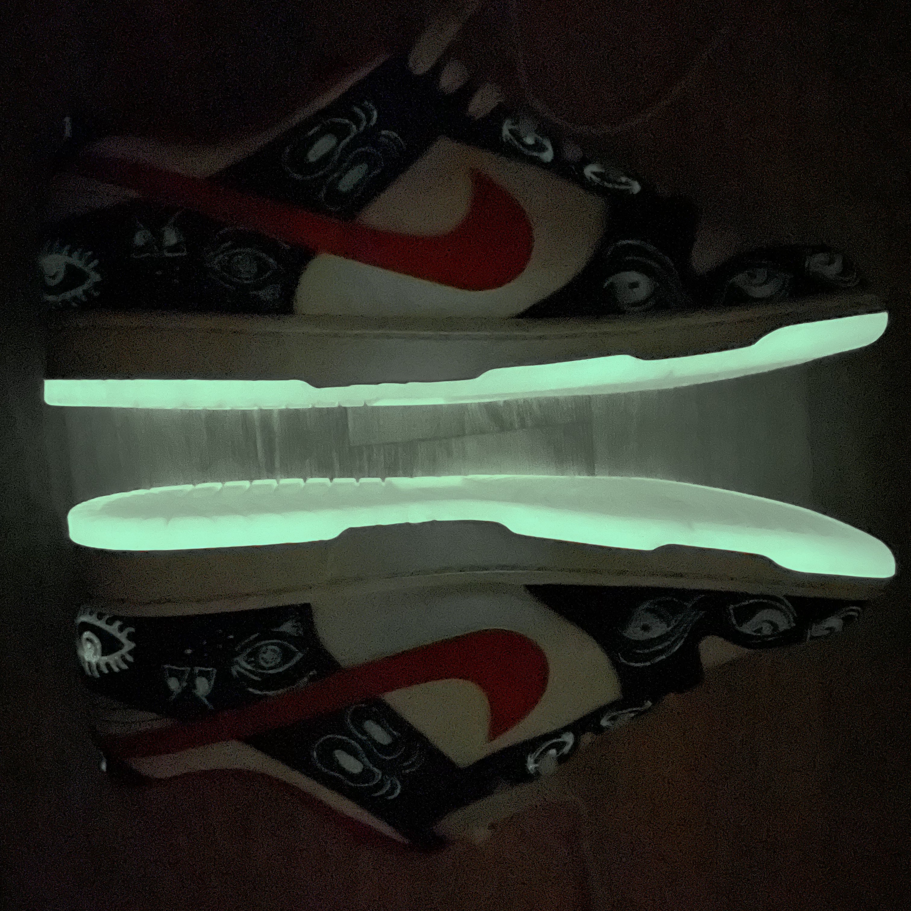 Nike Dunk Low Retro Black, Nike Dunk Low Retro PRM Halloween 착용 스타일 - 4