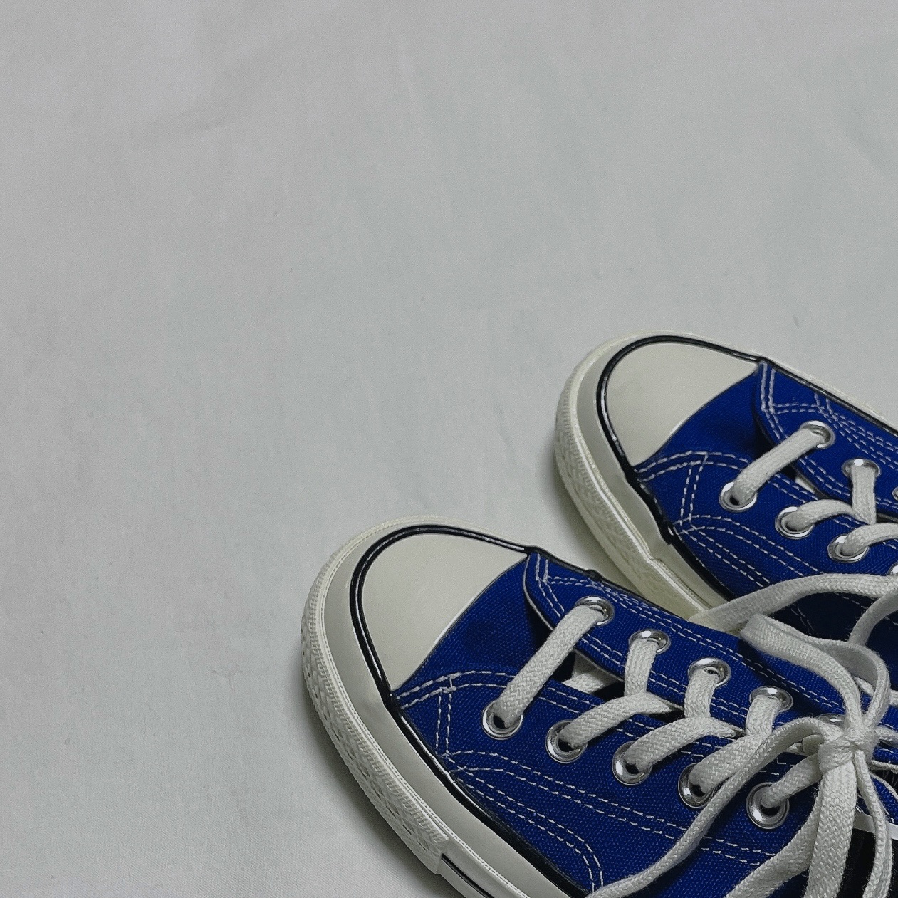 Converse Chuck 70 Ox Vintage Canvas Rush Blue 착용 스타일